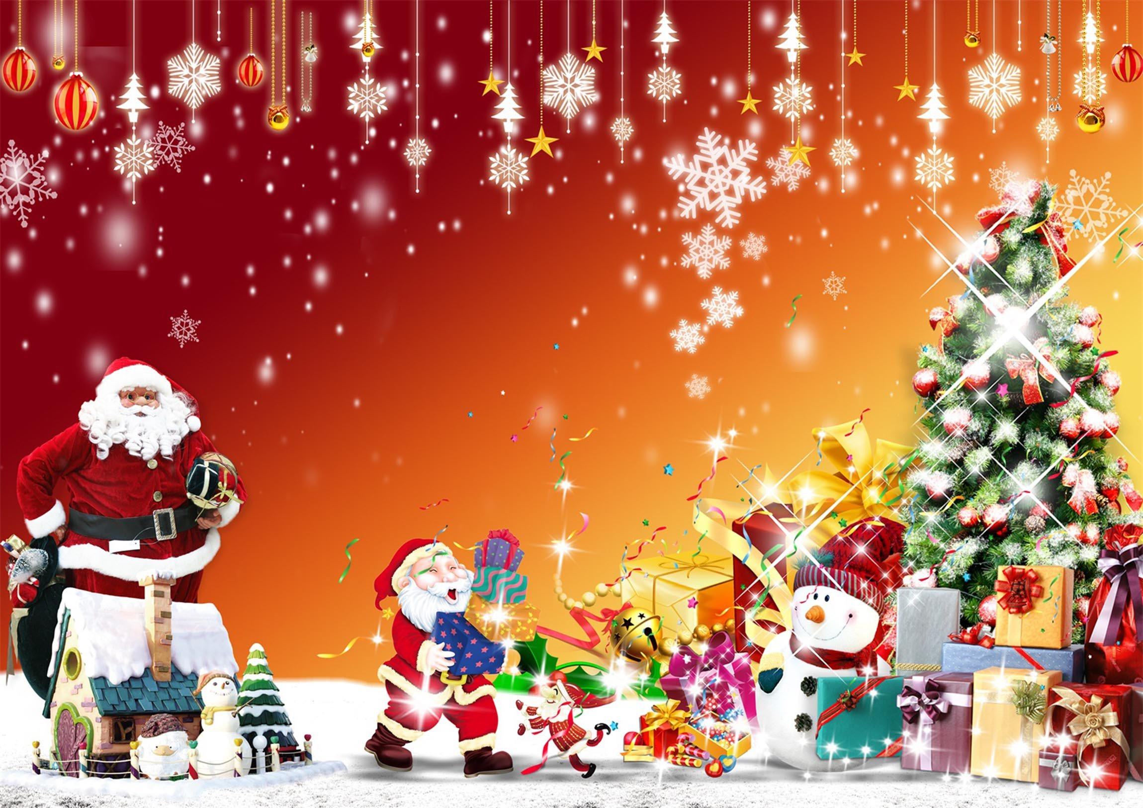 3D Santa Claus Gifts 437 Garage Door Mural Wallpaper AJ Wallpaper