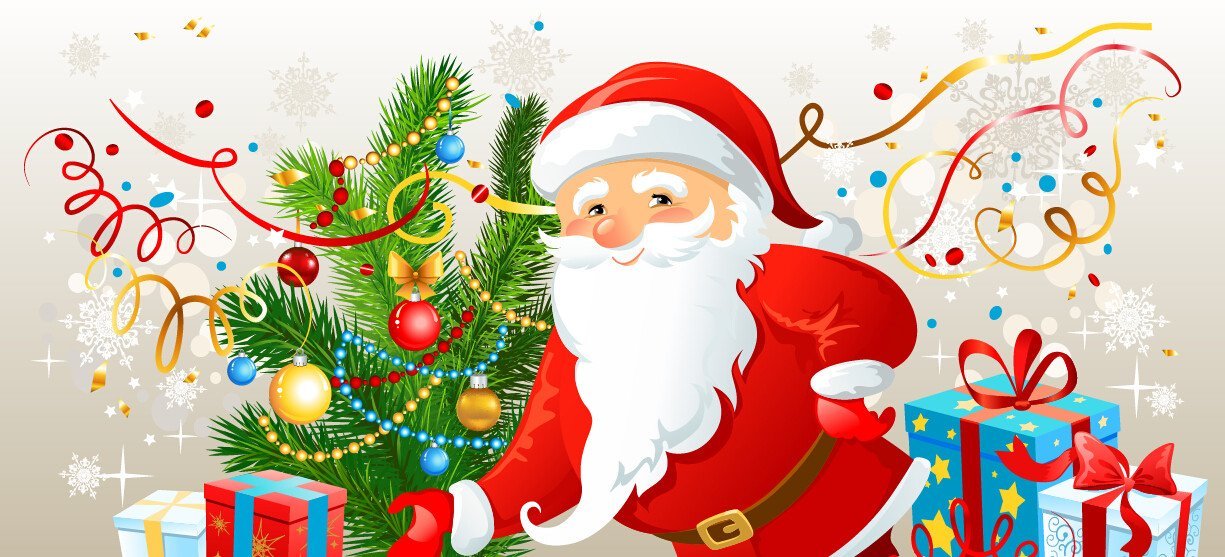3D Fahter Christmas Send Gifts 590 Wallpaper AJ Wallpaper