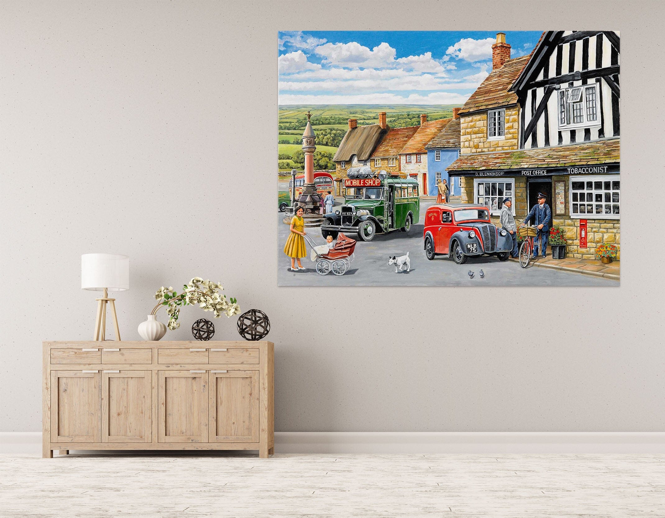 3D The Post Office 075 Trevor Mitchell Wall Sticker Wallpaper AJ Wallpaper 2