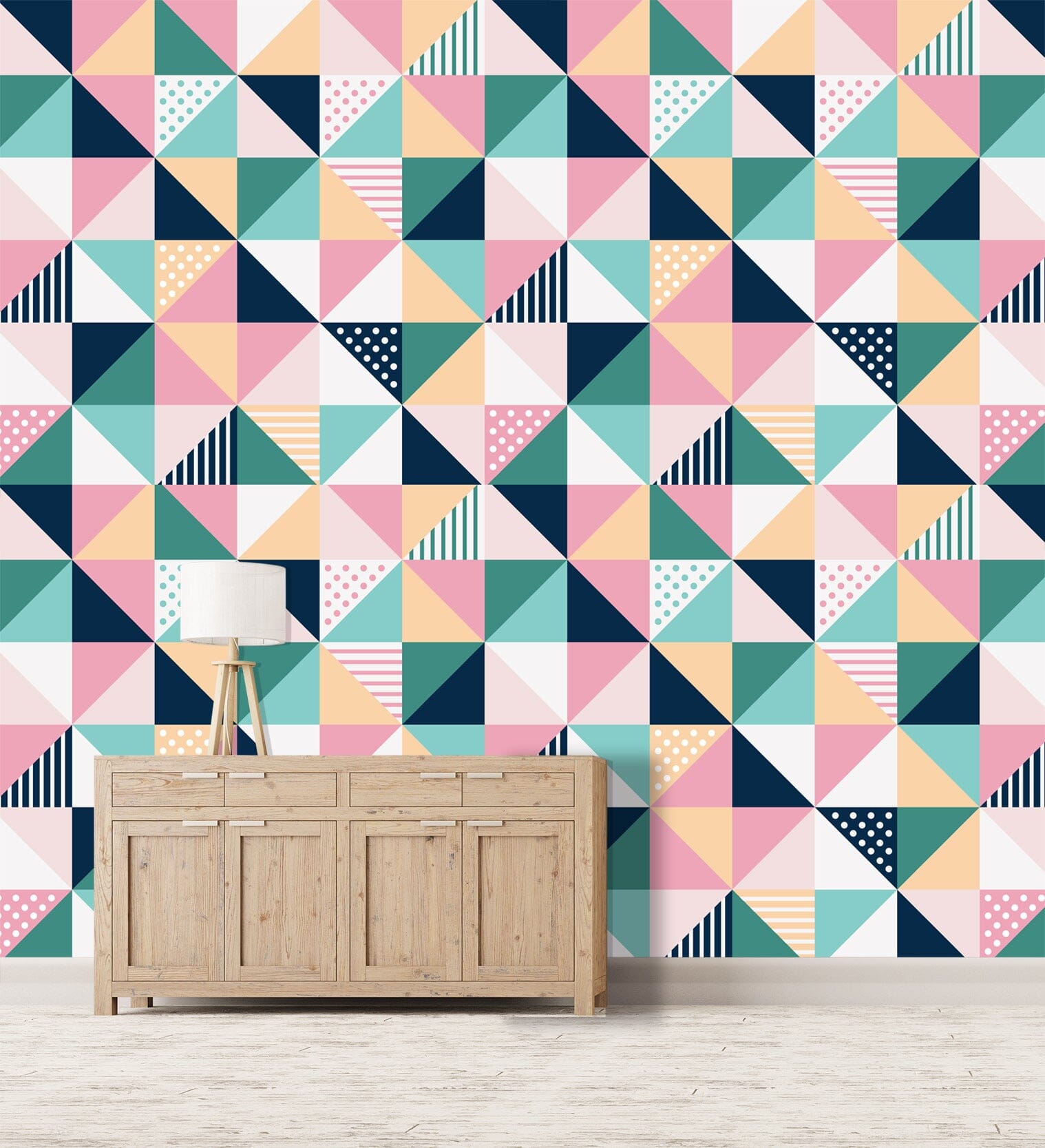 3D Colored Triangle 311 Wallpaper AJ Wallpaper 2