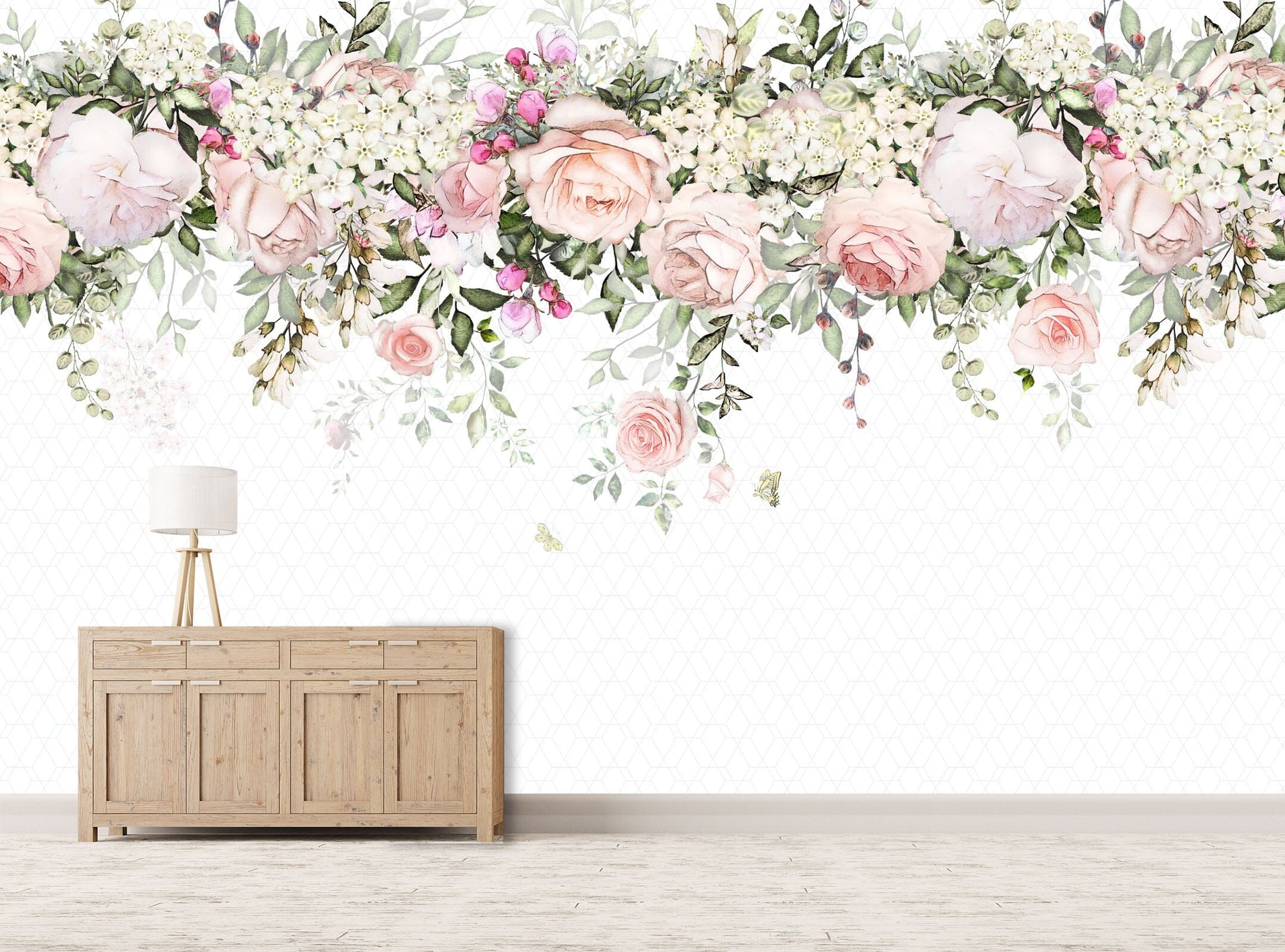 3D Hand Painted Flower 106 Wall Murals Wallpaper AJ Wallpaper 2