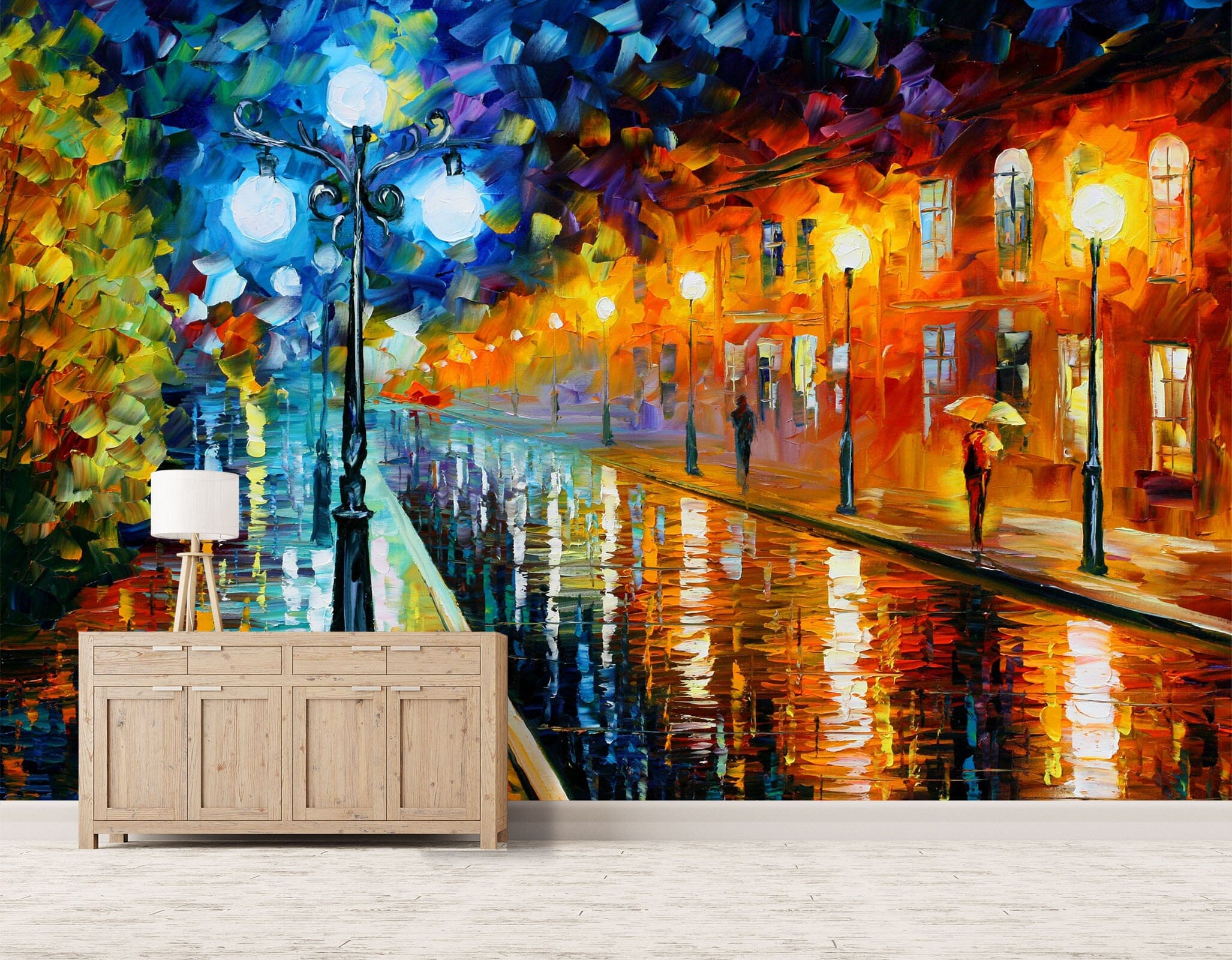 3D Color Oil Painting 122 Wall Murals Wallpaper AJ Wallpaper 2