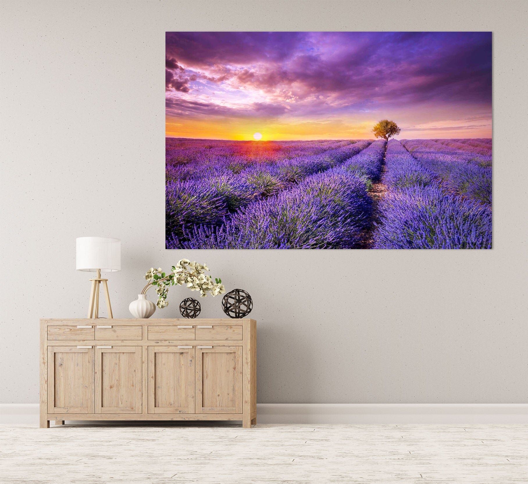 3D Lavender World 149 Marco Carmassi Wall Sticker Wallpaper AJ Wallpaper 2