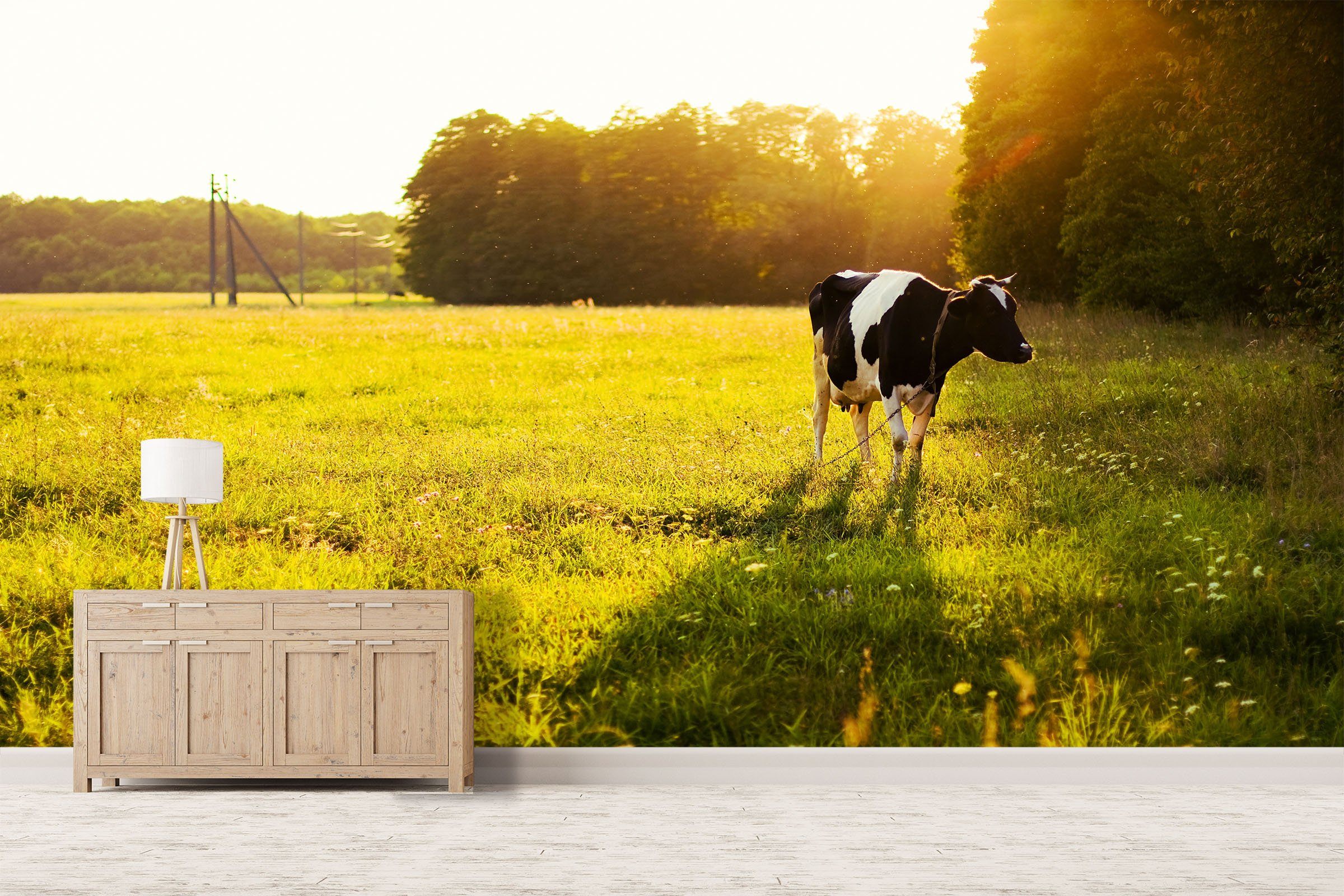 3D Walking Cow 216 Wallpaper AJ Wallpaper