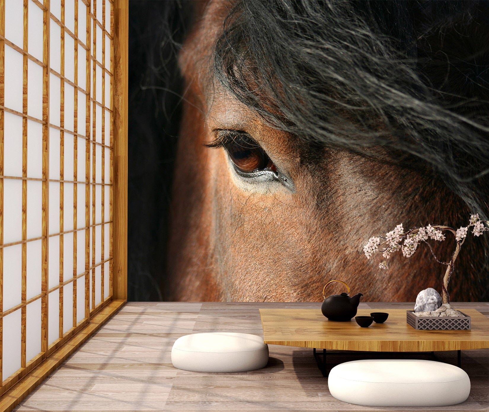 3D Horse Eye 177 Wall Murals Wallpaper AJ Wallpaper 2