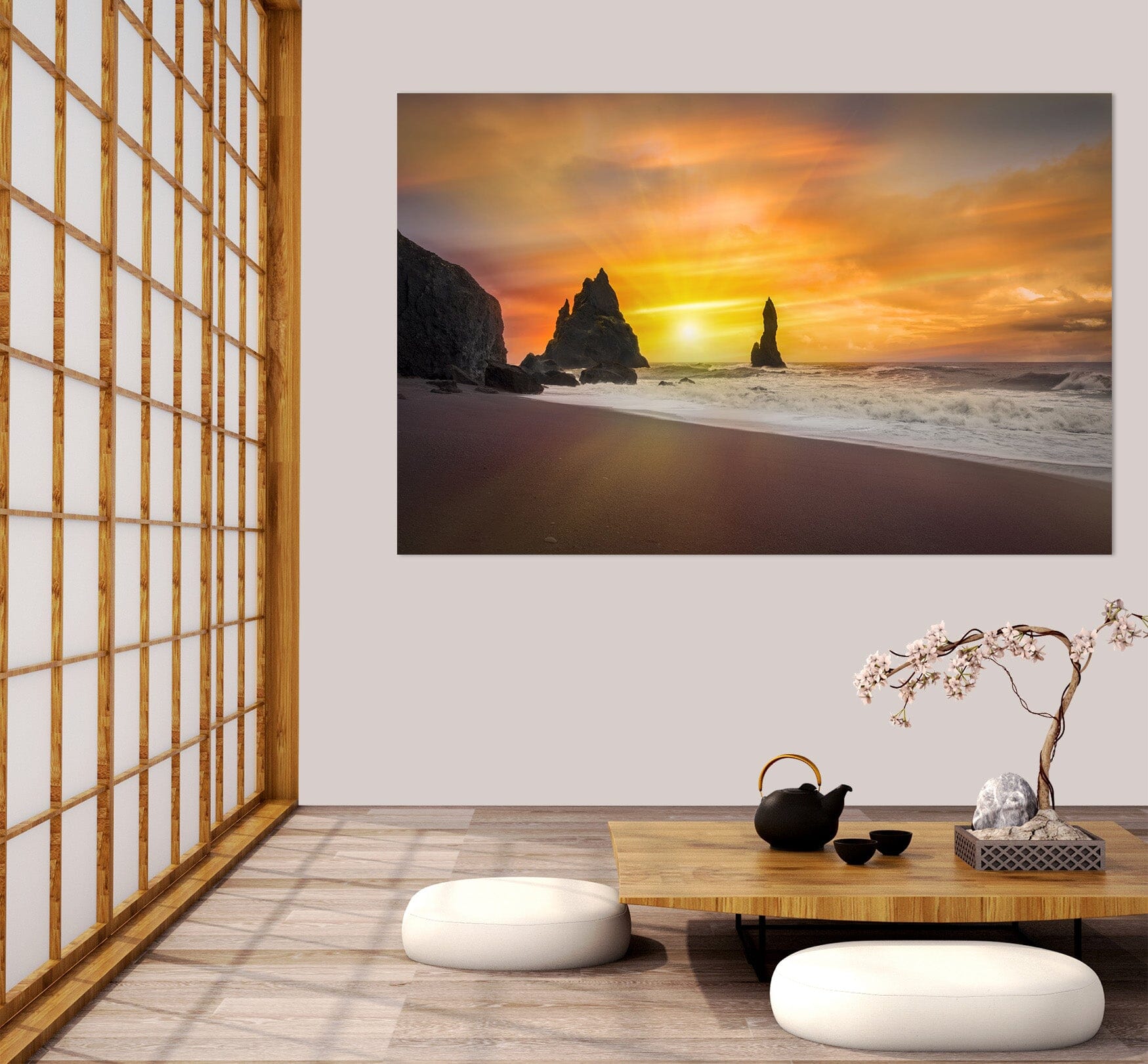 3D Golden Sunlight 175 Marco Carmassi Wall Sticker Wallpaper AJ Wallpaper 2