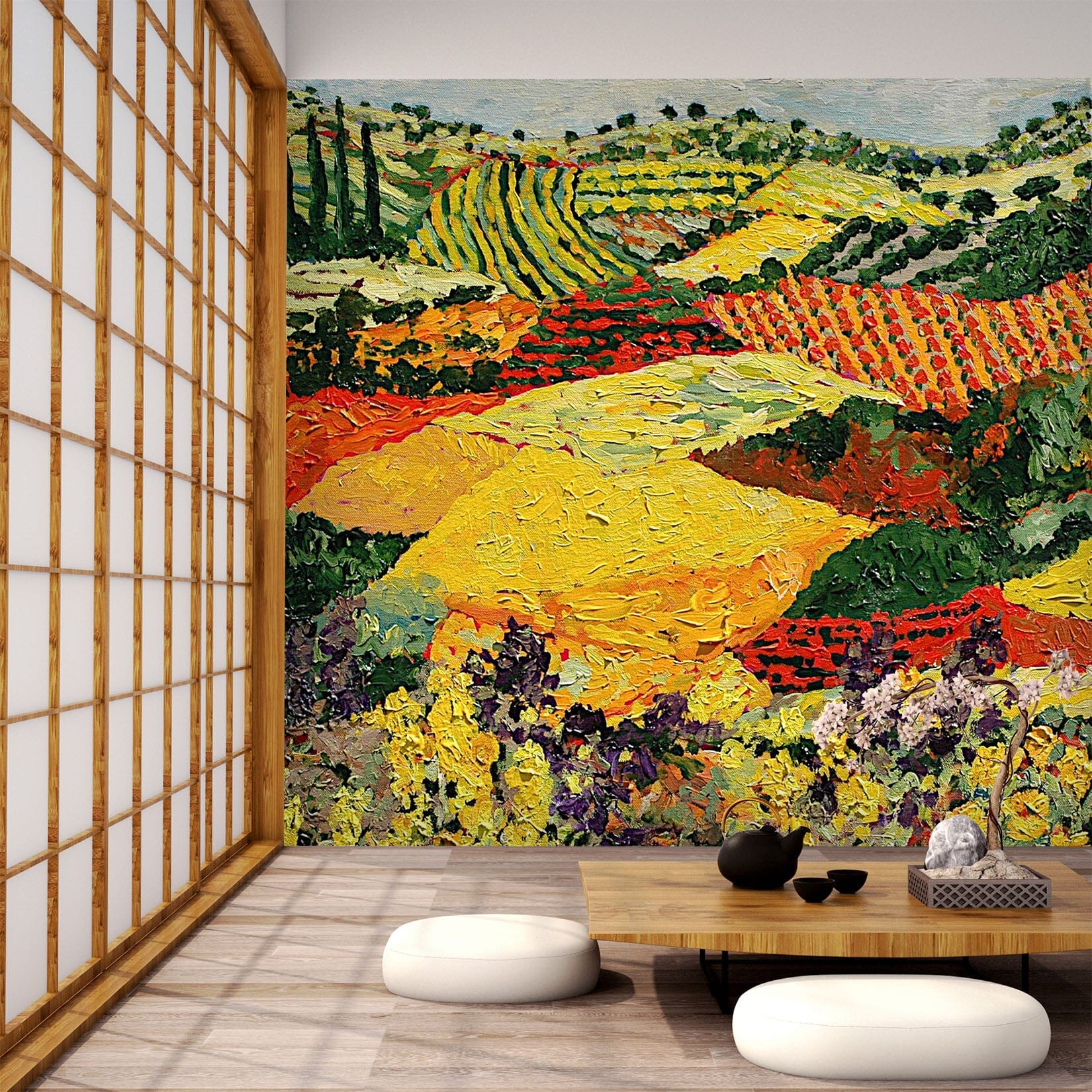 3D Summer Flowers 125 Allan P. Friedlander Wall Mural Wall Murals Wallpaper AJ Wallpaper 2