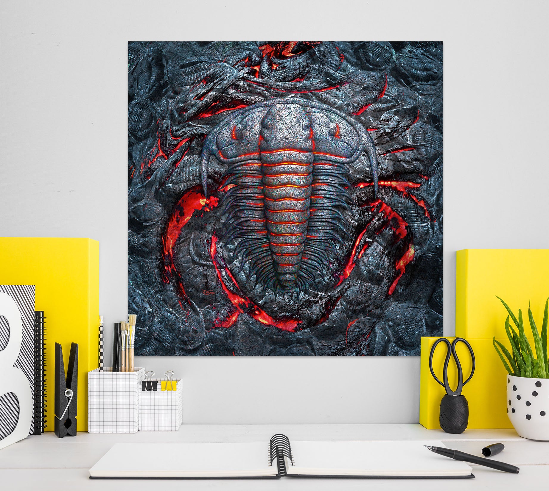 3D Permian Heat 85178 Jerry LoFaro Wall Sticker