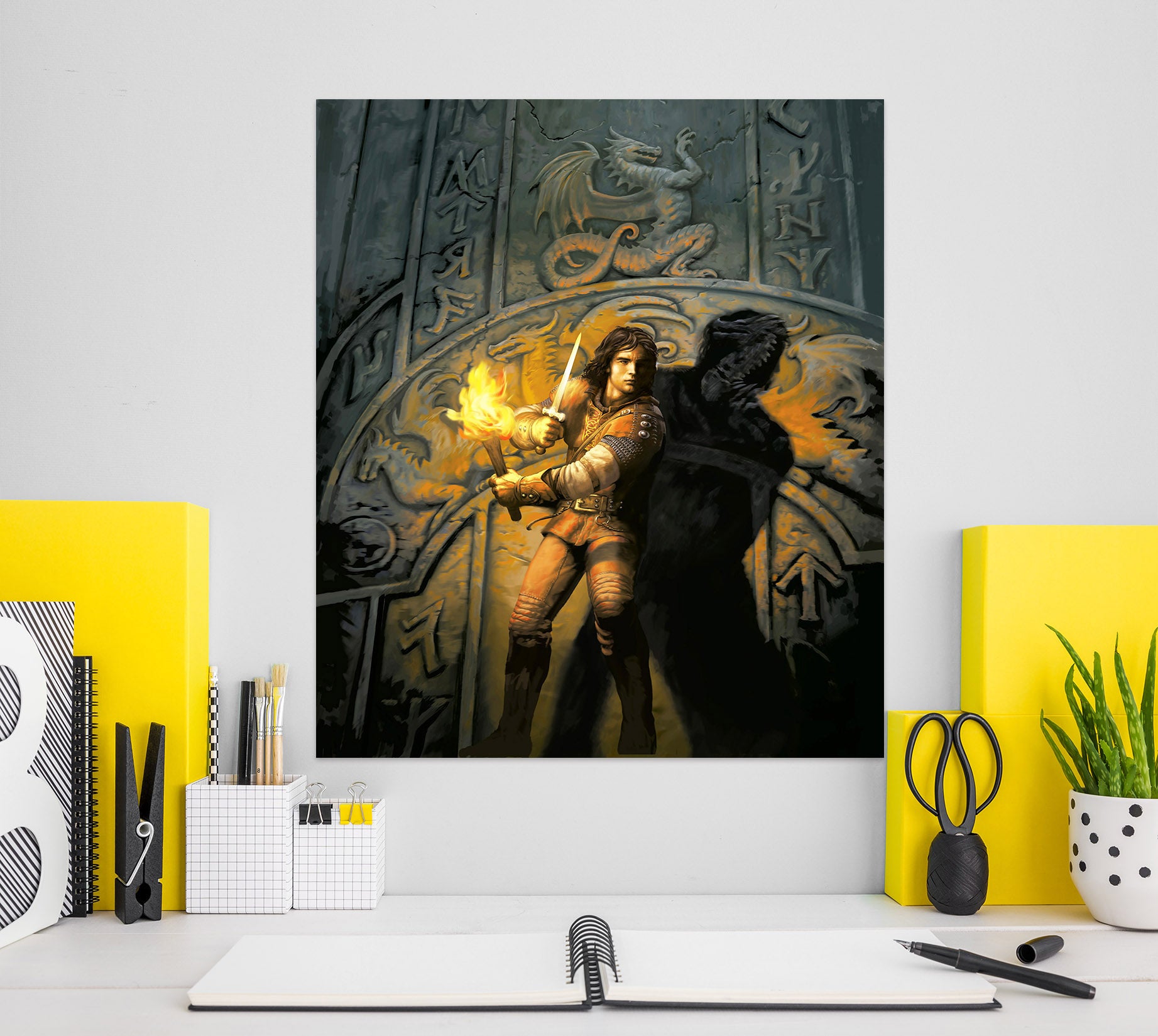 3D Torch Soldier 8108 Ciruelo Wall Sticker