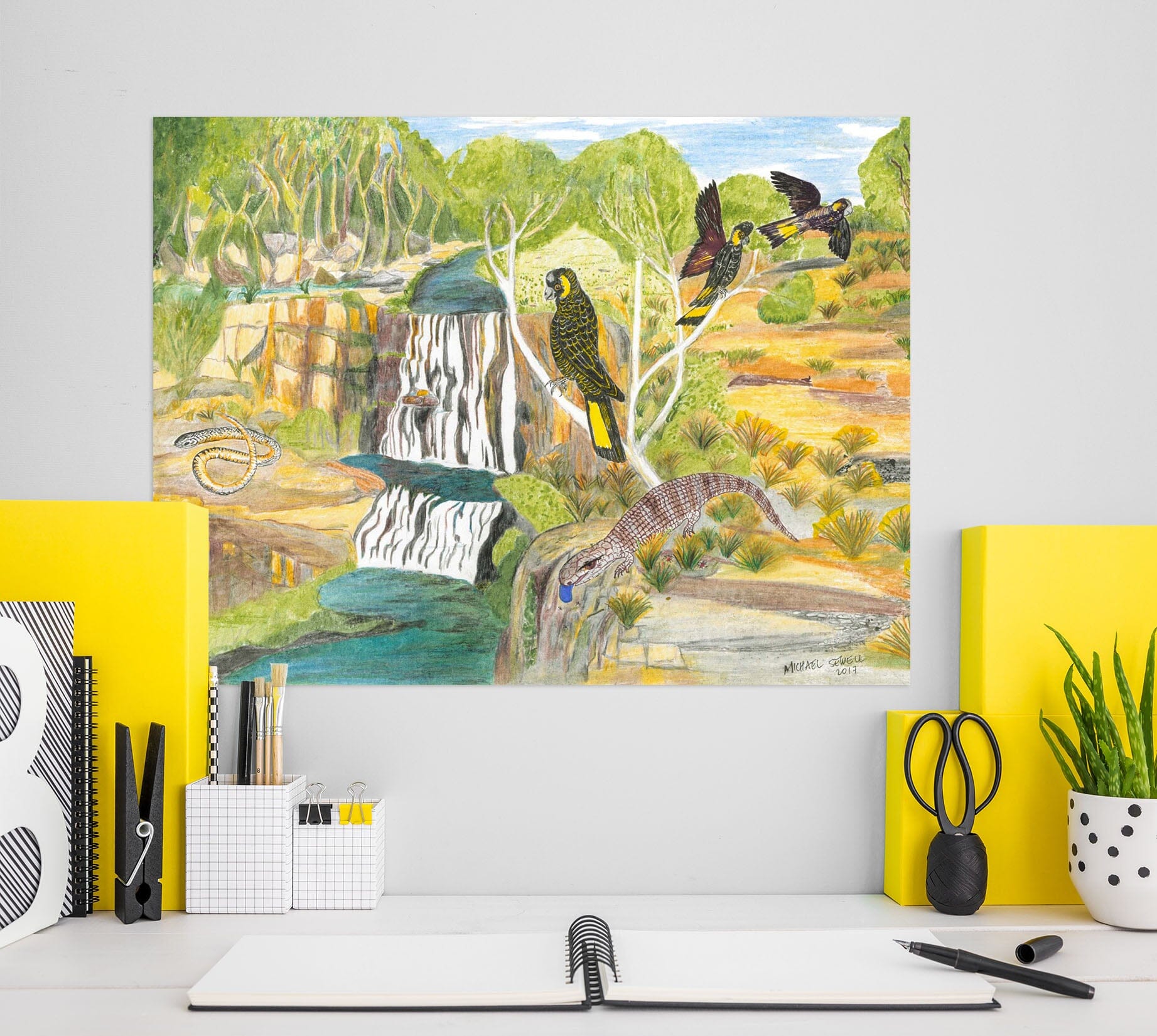 3D Bird House 014 Michael Sewell Wall Sticker Wallpaper AJ Wallpaper 2