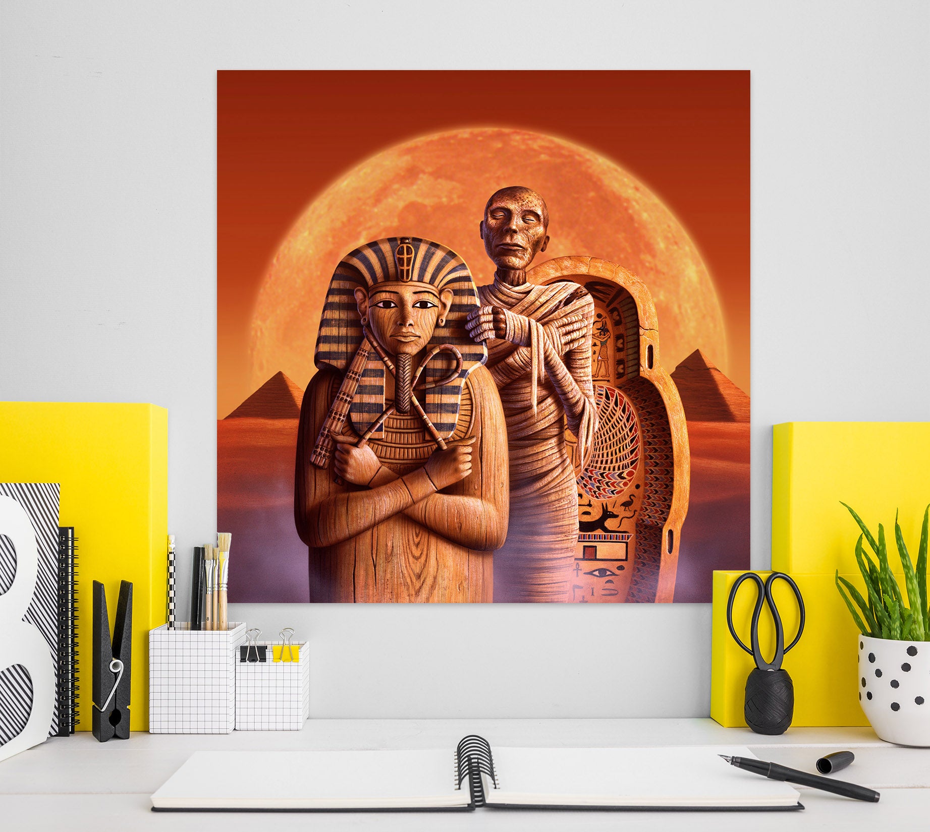 3D Pyramid 85175 Jerry LoFaro Wall Sticker