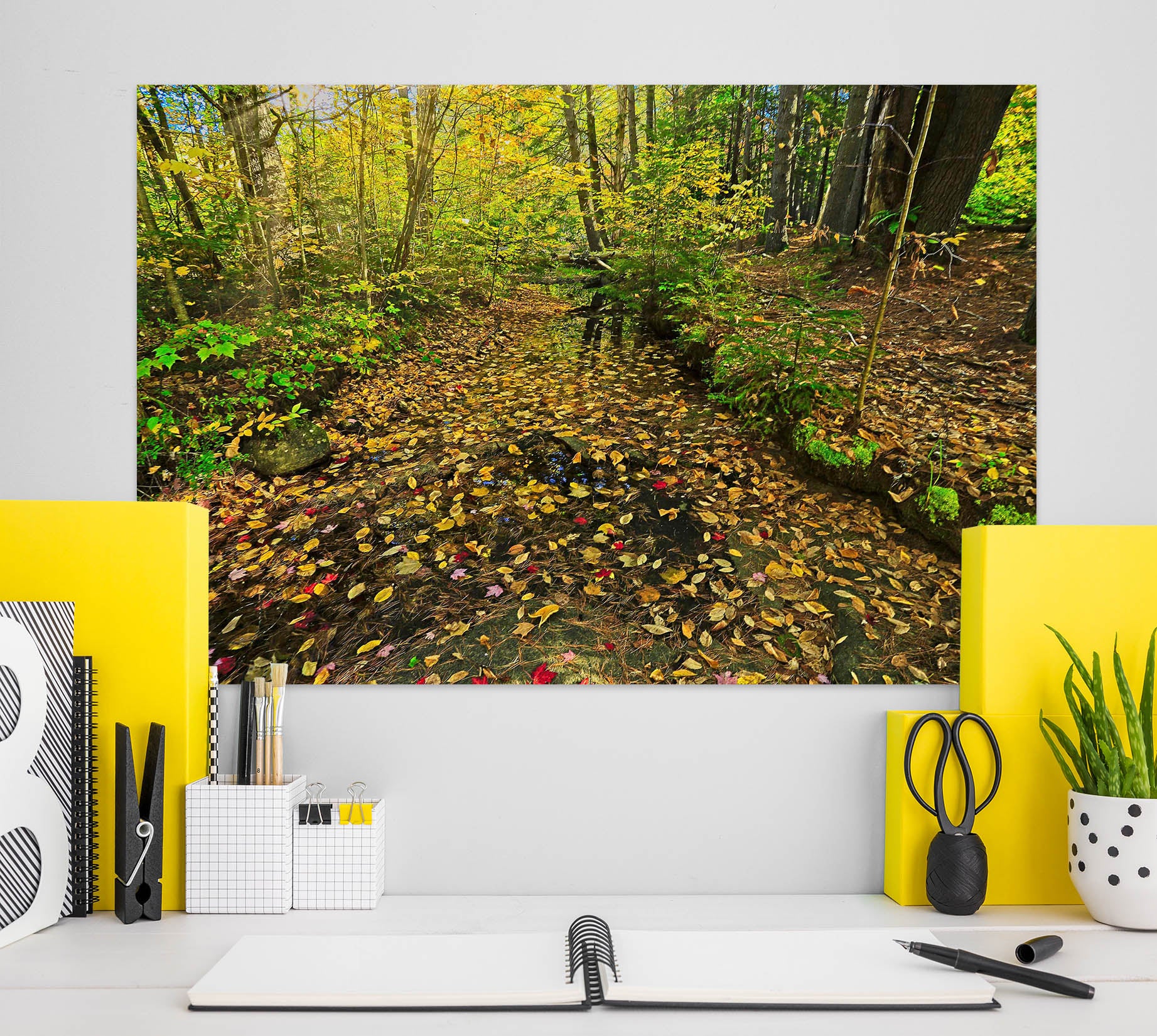 3D Leaf Creek 61193 Kathy Barefield Wall Sticker