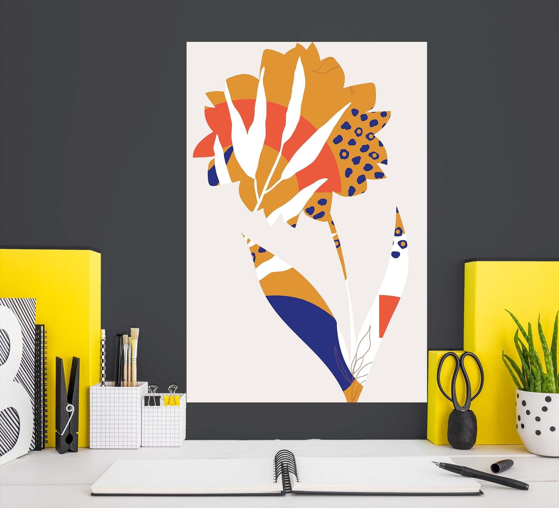 3D Painted Pattern 207 Boris Draschoff Wall Sticker Wallpaper AJ Wallpaper 2