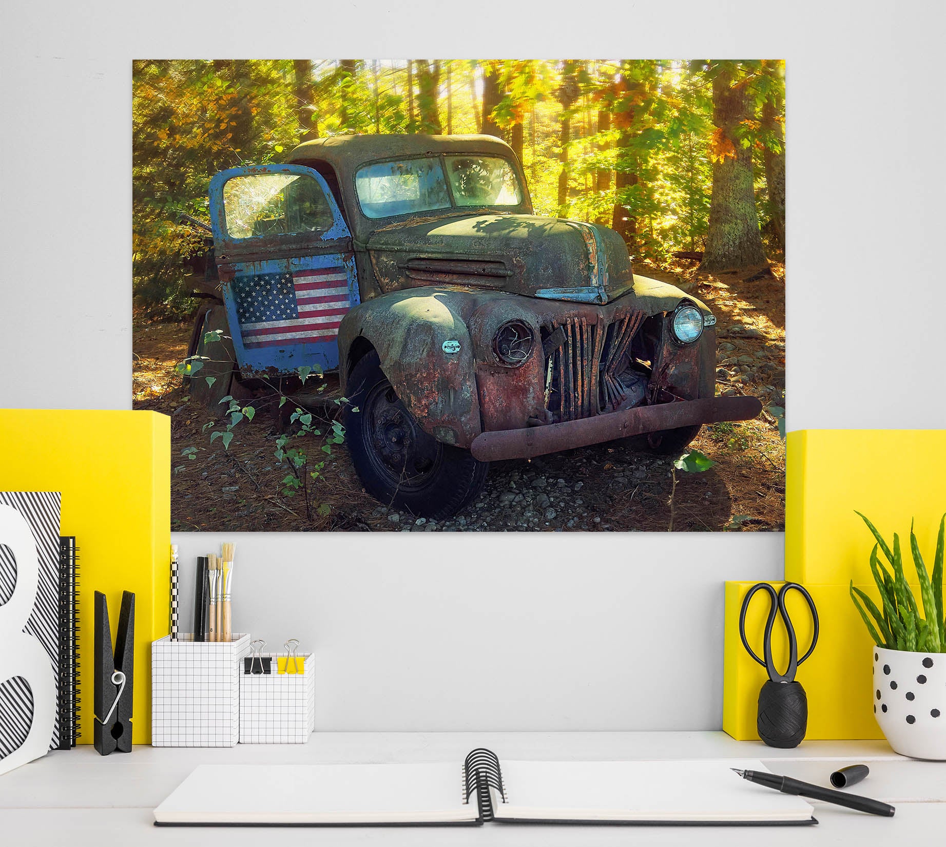 3D Scrap Car 85171 Jerry LoFaro Wall Sticker
