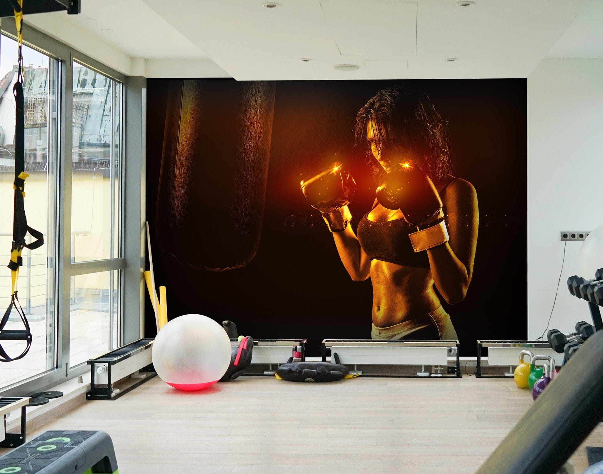 3D Boxing Sport 235 Wall Murals Wallpaper AJ Wallpaper 2