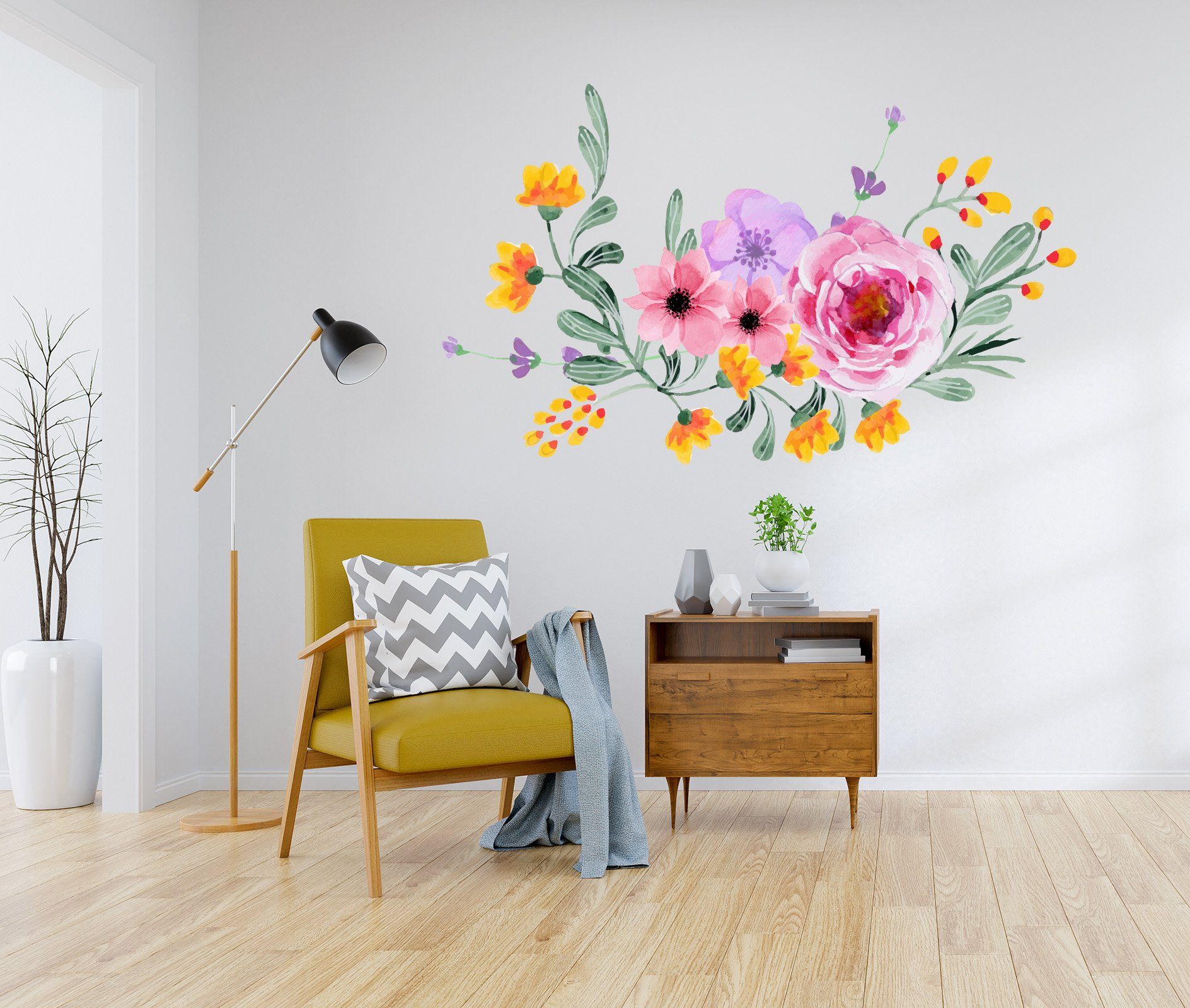 3D Safflower Fruit 085 Wall Stickers Wallpaper AJ Wallpaper