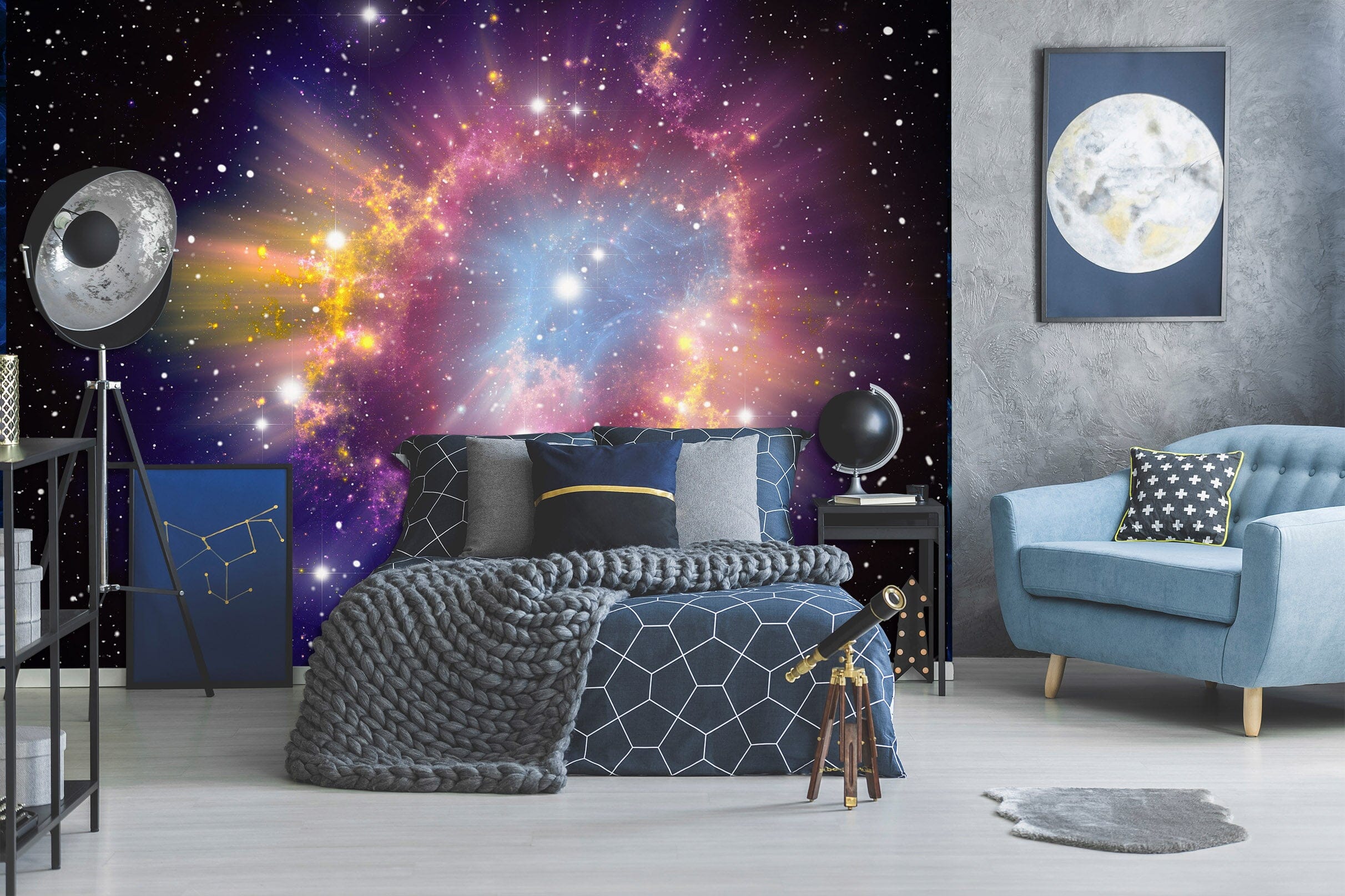 3D Color Starry Sky 1686 Wall Murals Wallpaper AJ Wallpaper 2