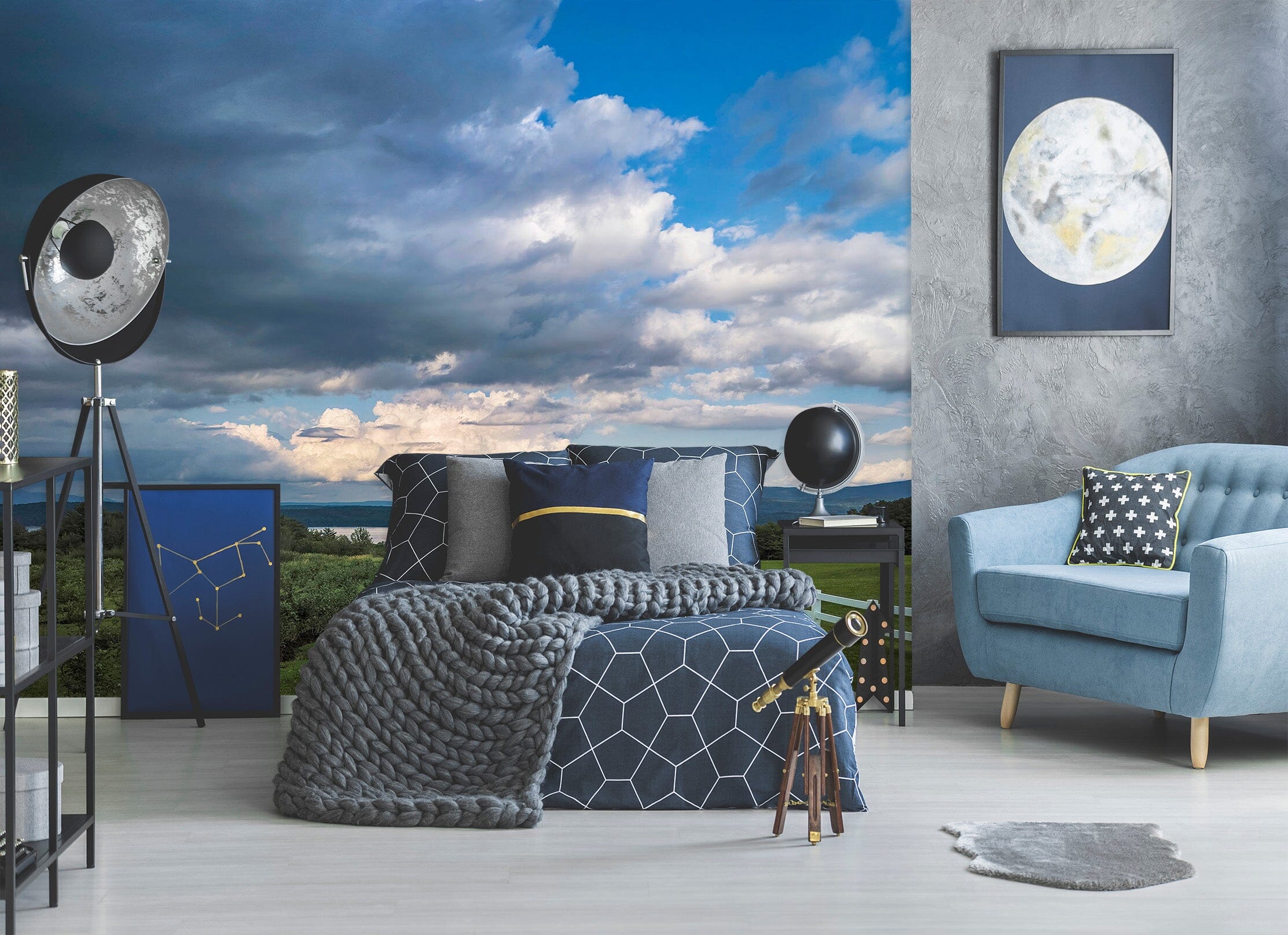 3D Prairie River 106 Jerry LoFaro Wall Mural Wall Murals Wallpaper AJ Wallpaper 2