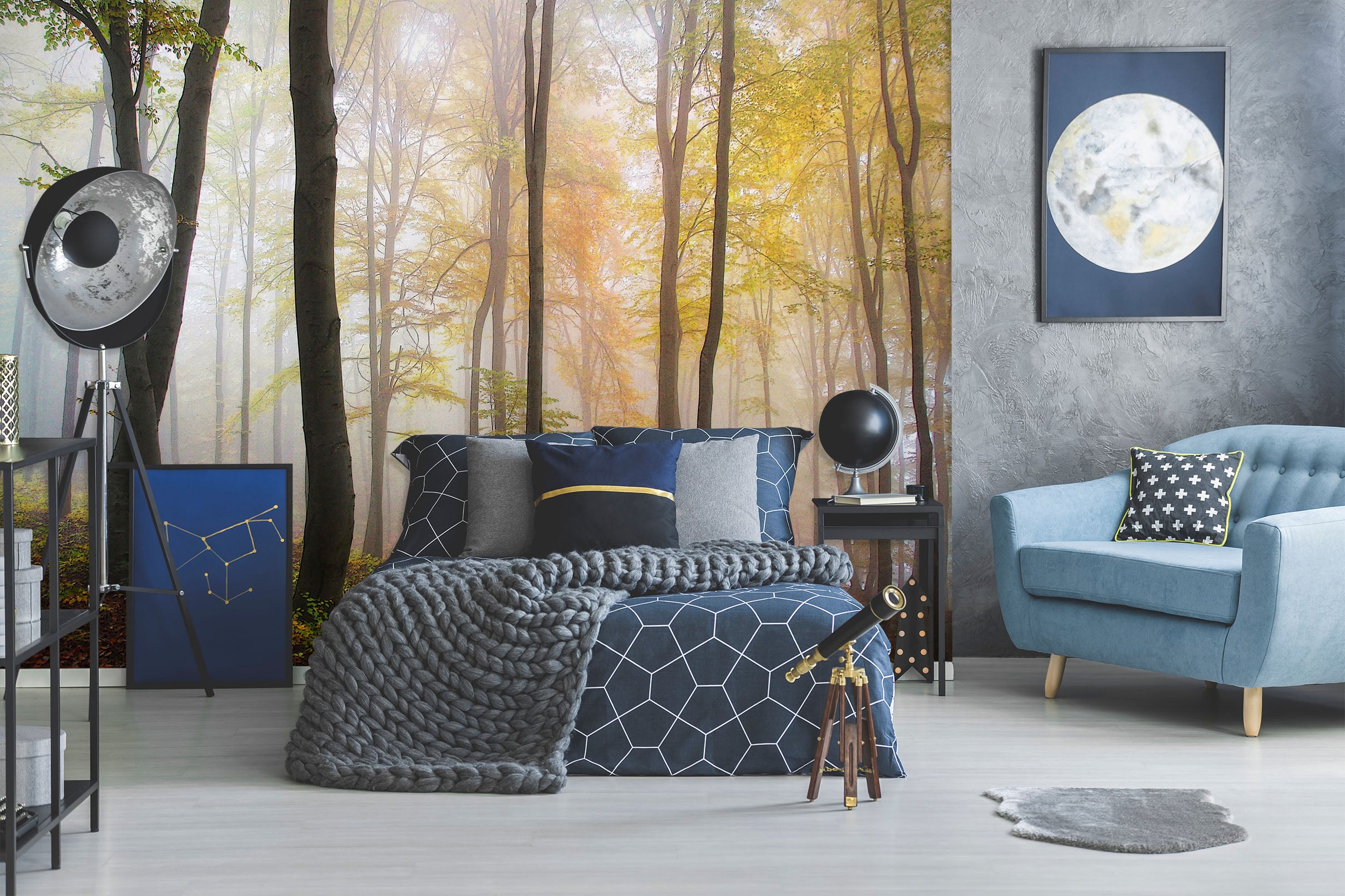 3D Forest 58167 Wall Murals
