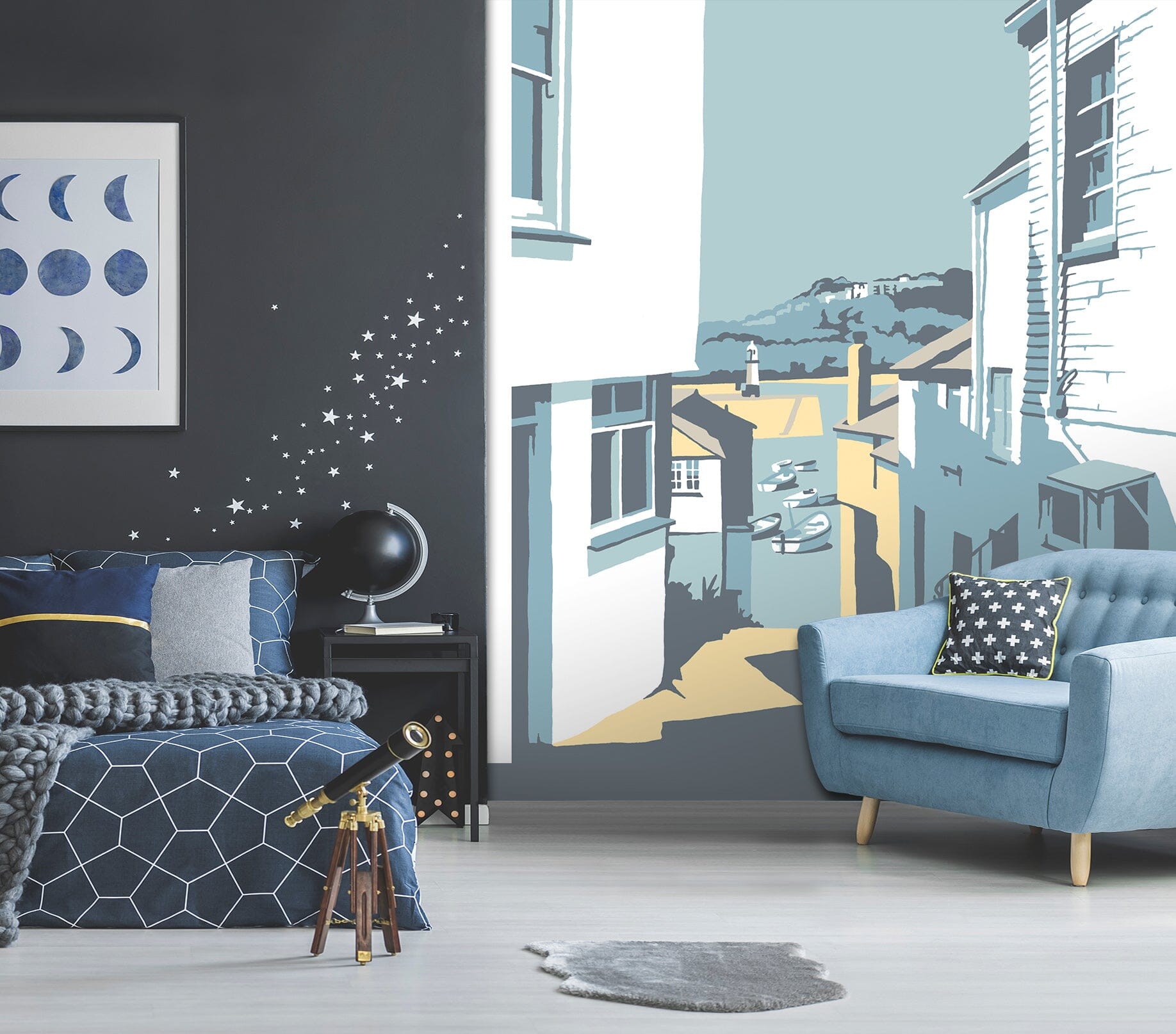 3D St Ives 1065 Steve Read Wall Mural Wall Murals Wallpaper AJ Wallpaper 2