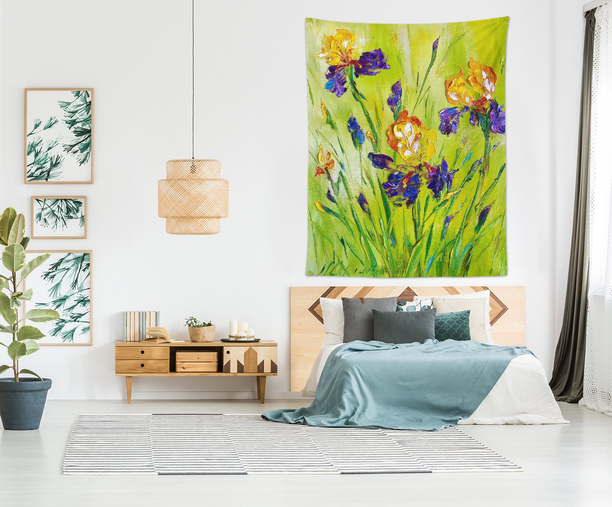 3D Pigment Petal 3429 Skromova Marina Tapestry Hanging Cloth Hang