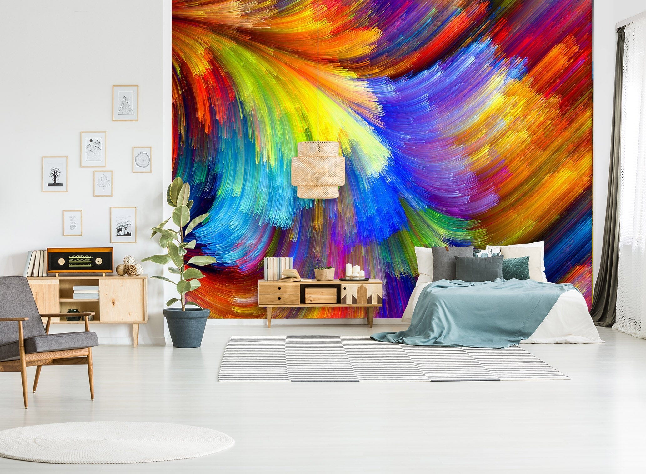 3D Color Graffiti 1685 Wall Murals Wallpaper AJ Wallpaper 2