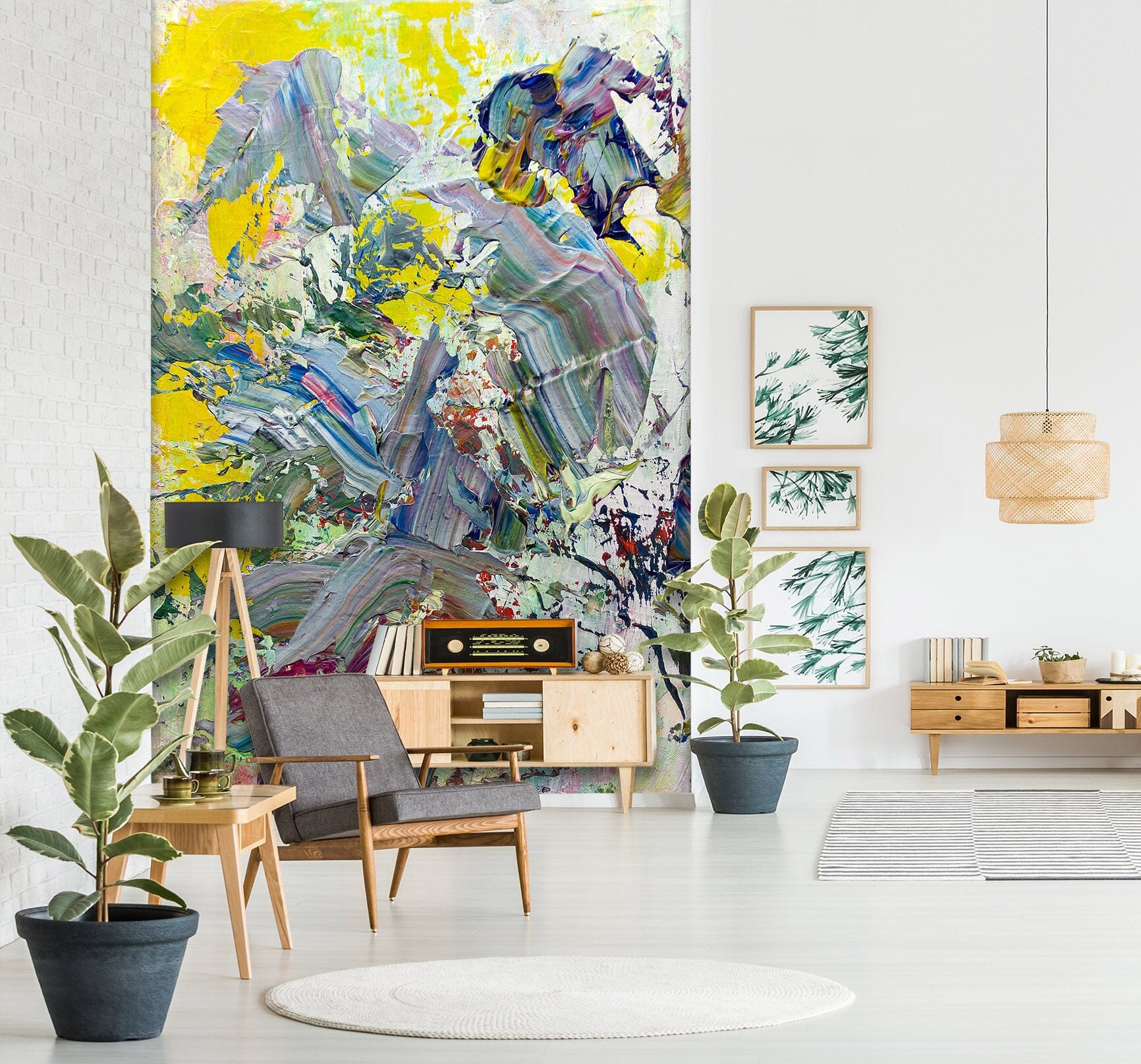 3D Color Trace 273 Allan P. Friedlander Wall Mural Wall Murals Wallpaper AJ Wallpaper 2