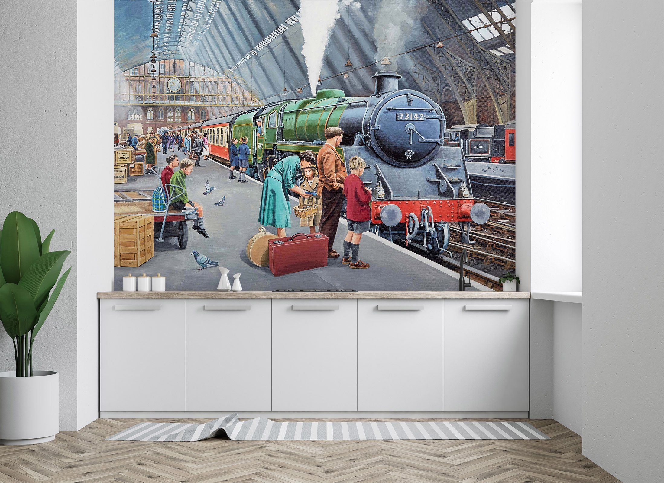 3D By Train 1052 Trevor Mitchell Wall Mural Wall Murals Wallpaper AJ Wallpaper 2