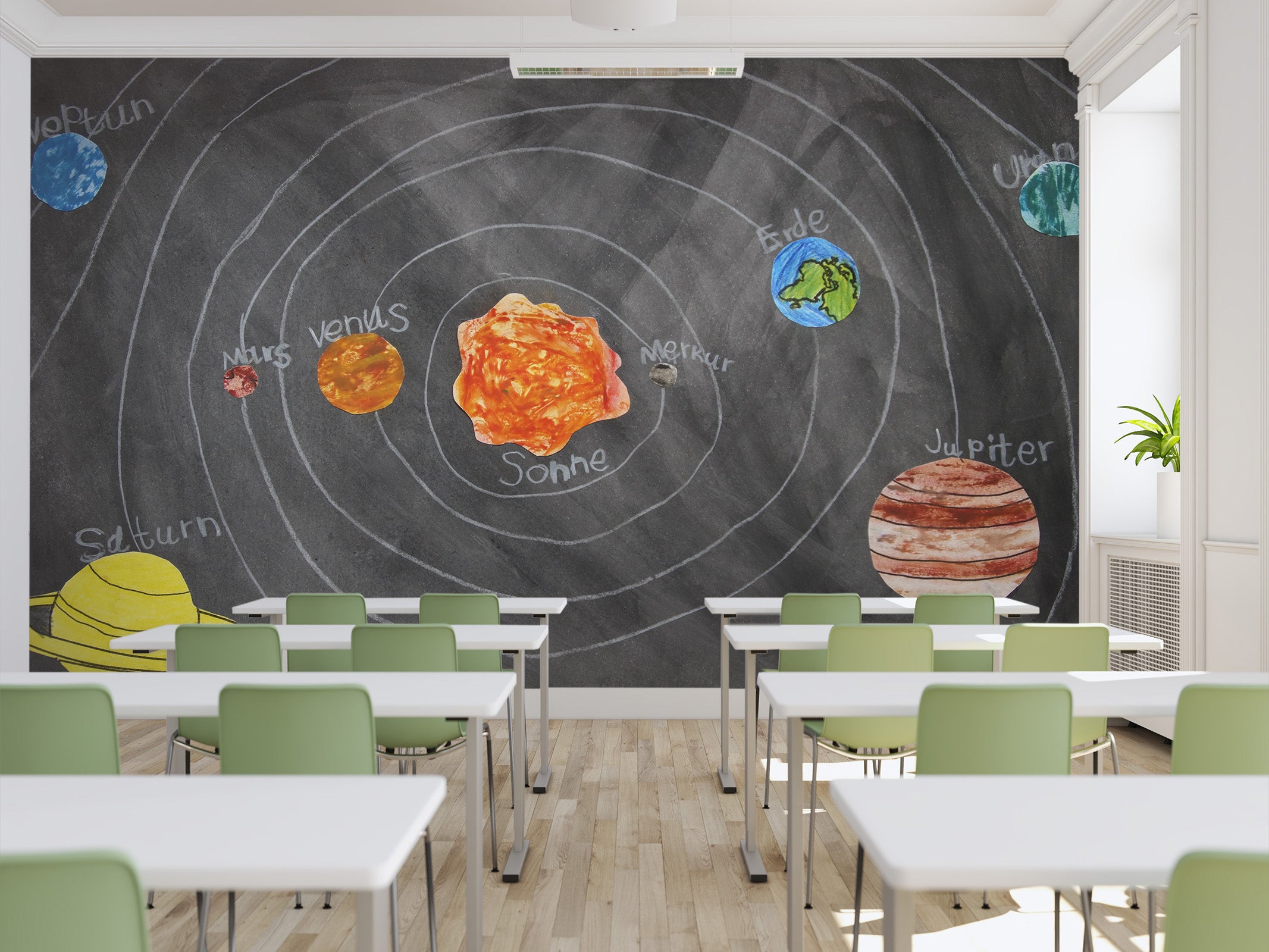 3D planets in the universe 15 Wall Murals Wallpaper AJ Wallpaper 2