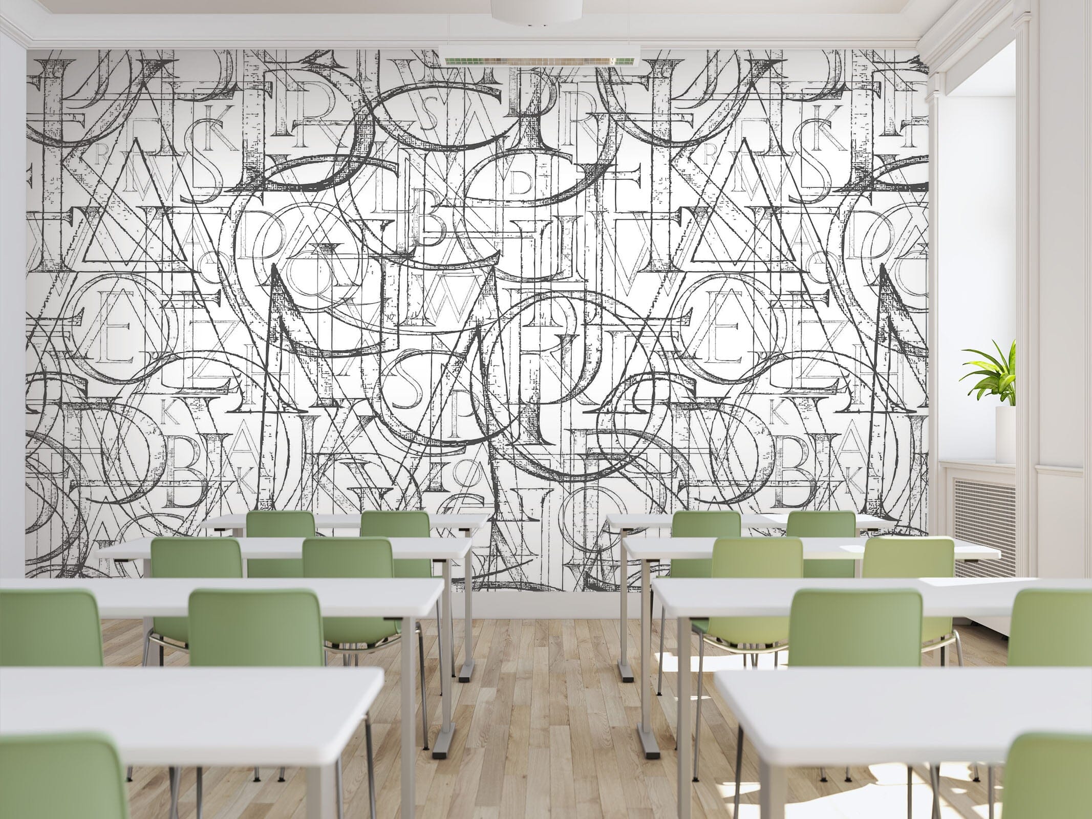 3D Alphabet Graffiti 008 Wall Murals Wallpaper AJ Wallpaper 2