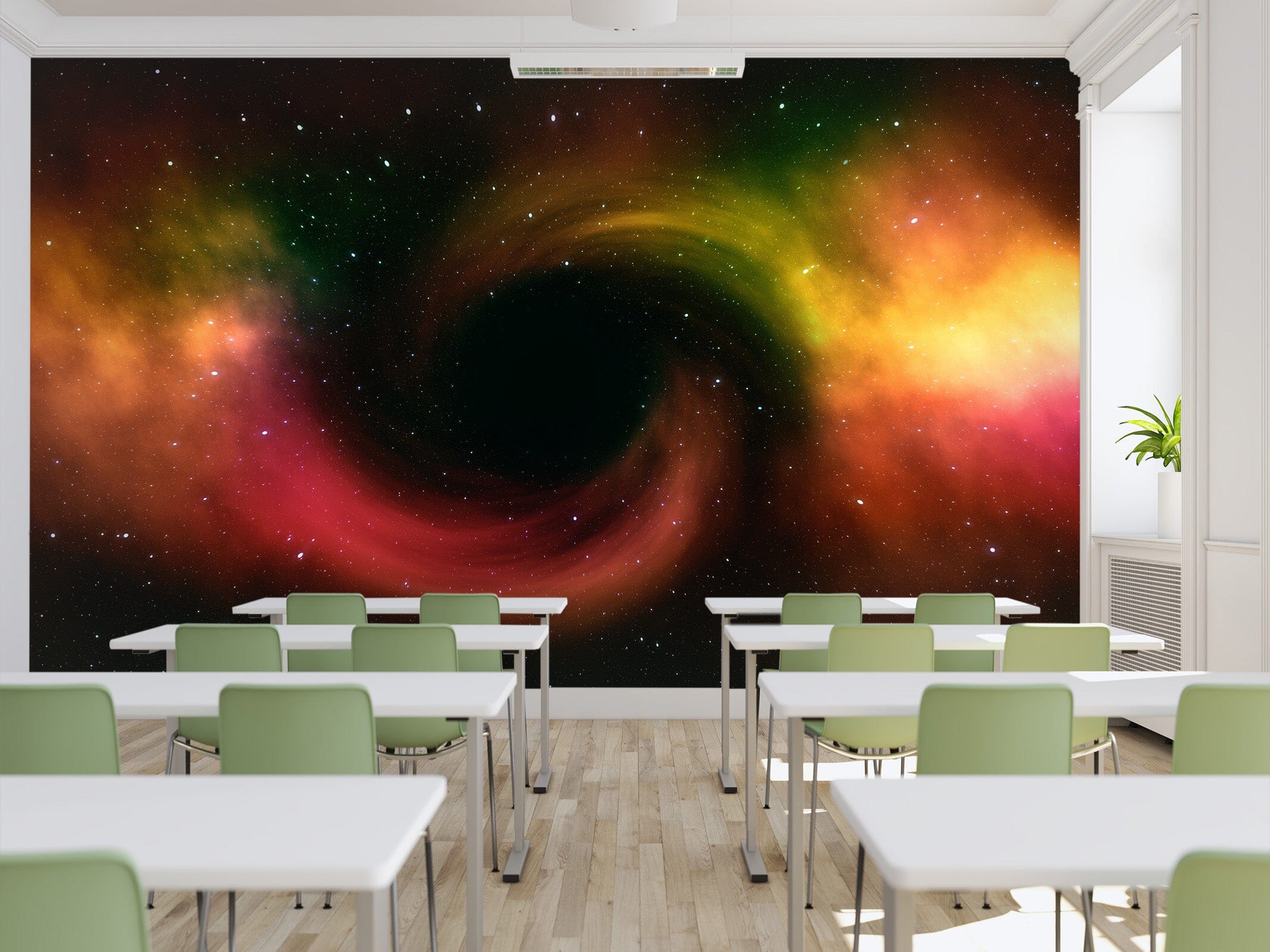 3D Black Hole Stars 138 Wall Murals Wallpaper AJ Wallpaper 2