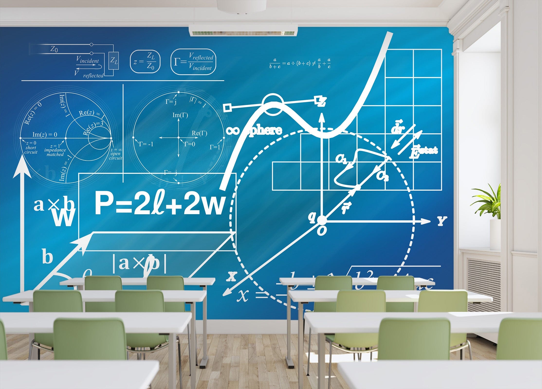 3D Maths Formula 158 Wall Murals Wallpaper AJ Wallpaper 2