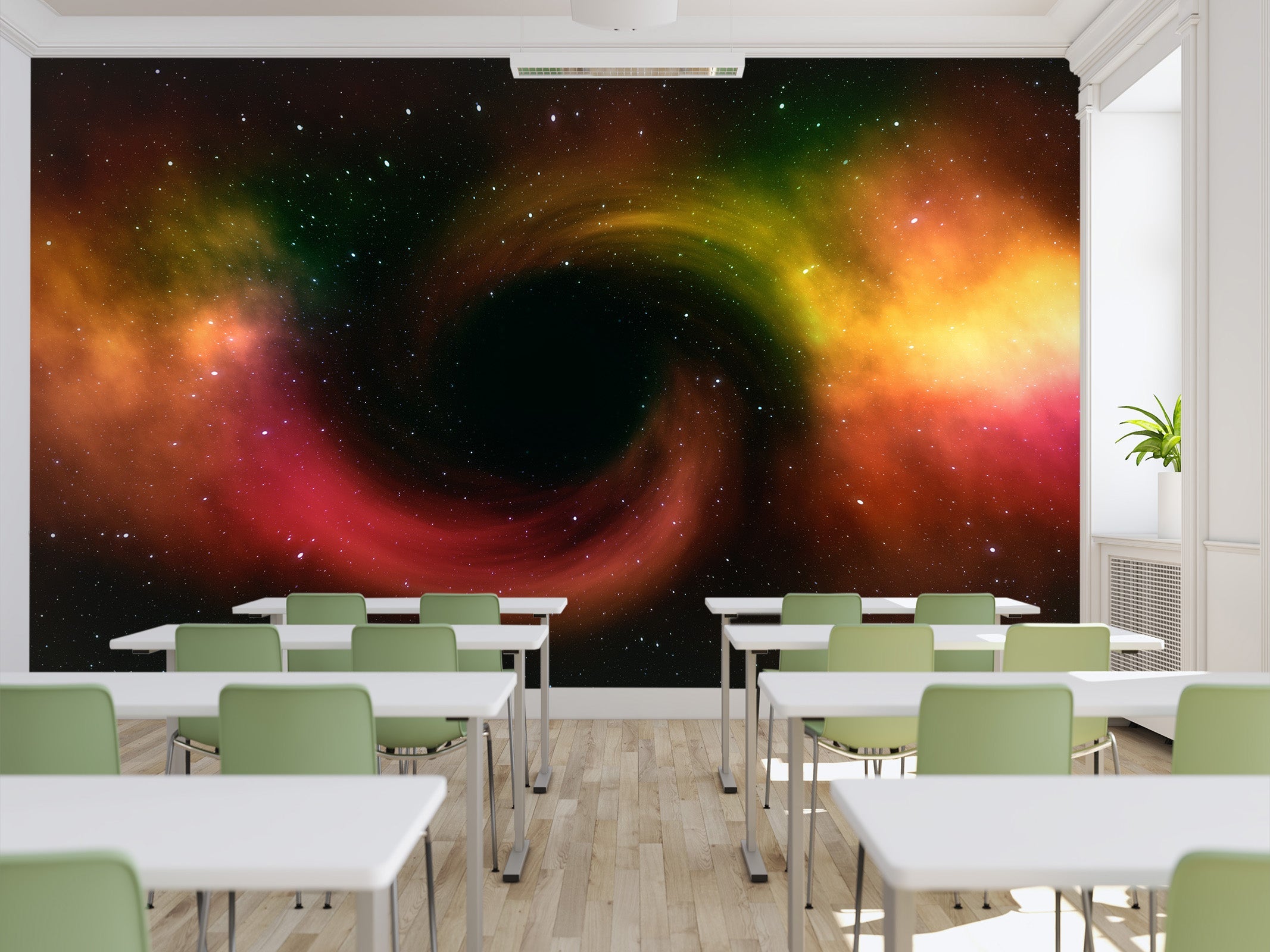 3D colorful universe 05 Wall Murals Wallpaper AJ Wallpaper 2