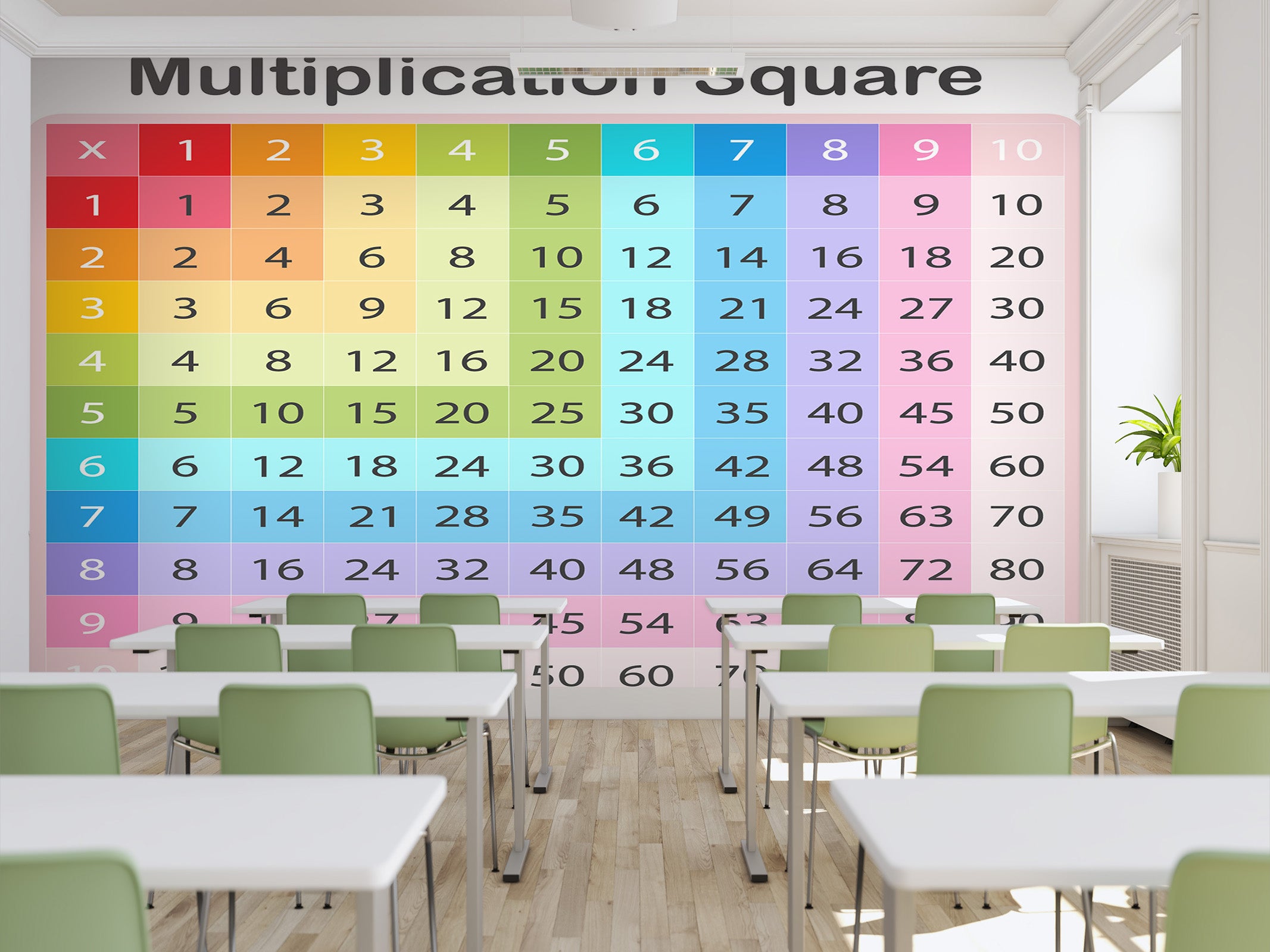 3D Color Number 184 Wall Murals