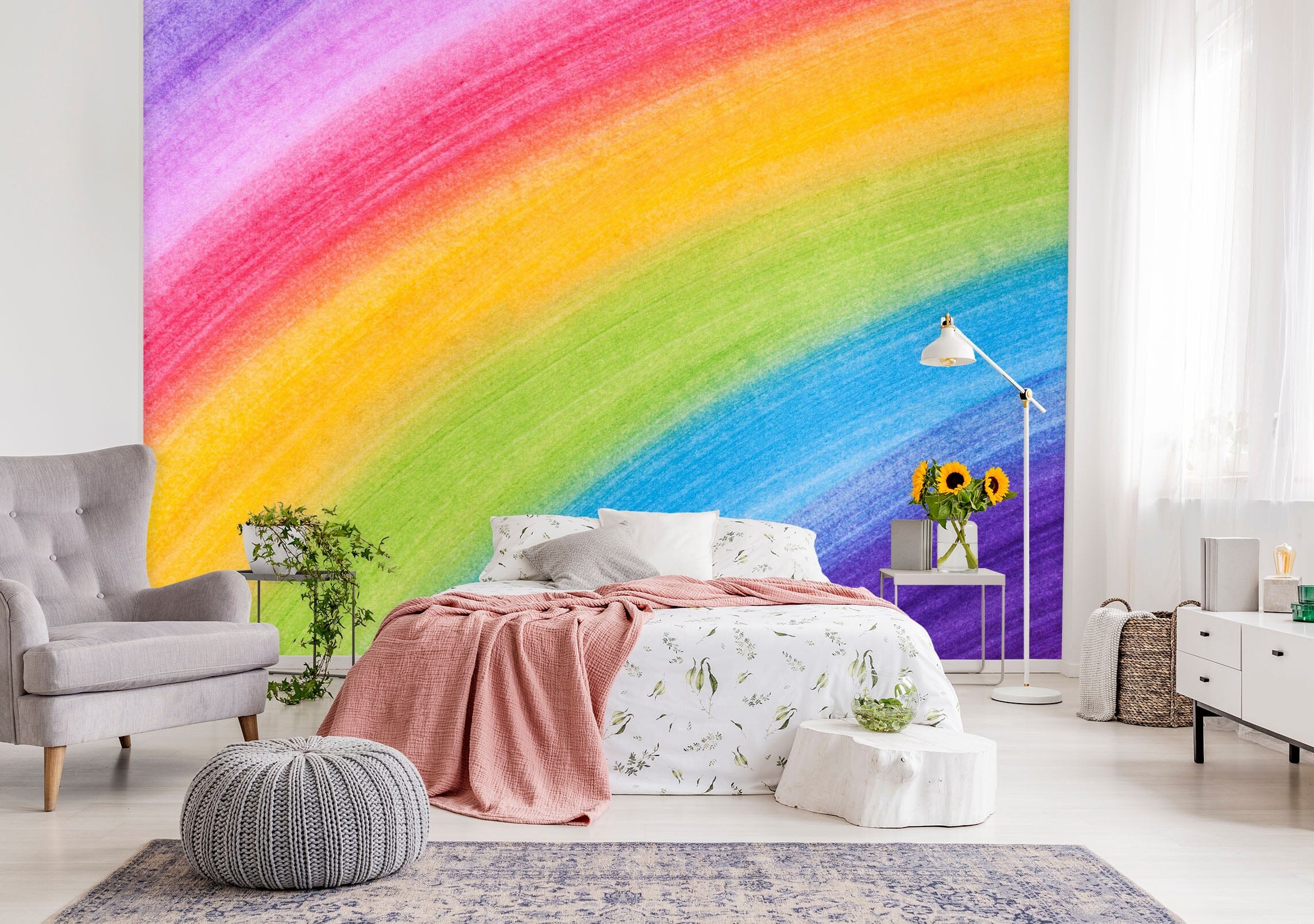 3D Color Rainbow 1623 Wall Murals Wallpaper AJ Wallpaper 2
