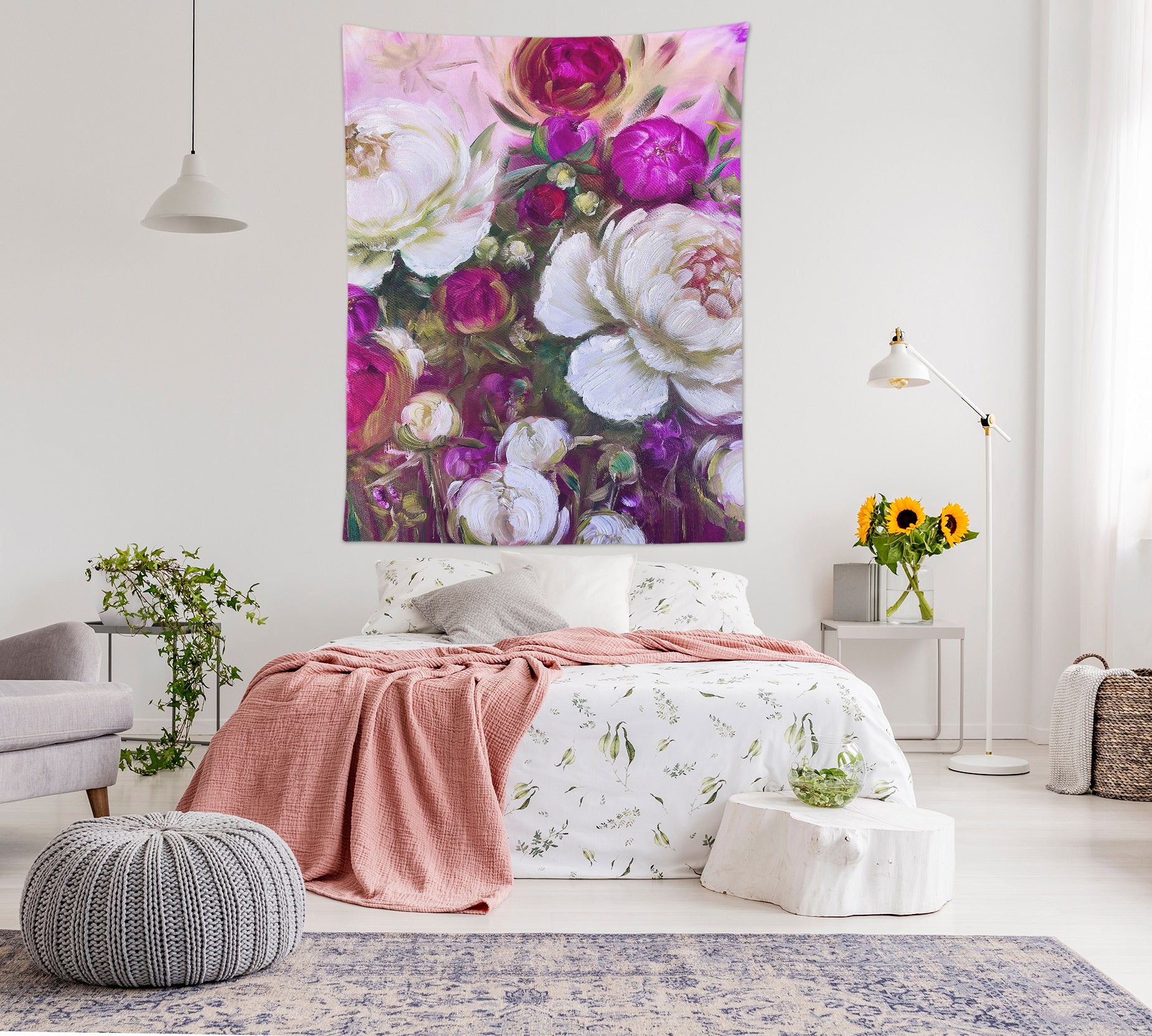 3D Art Flower 3400 Skromova Marina Tapestry Hanging Cloth Hang