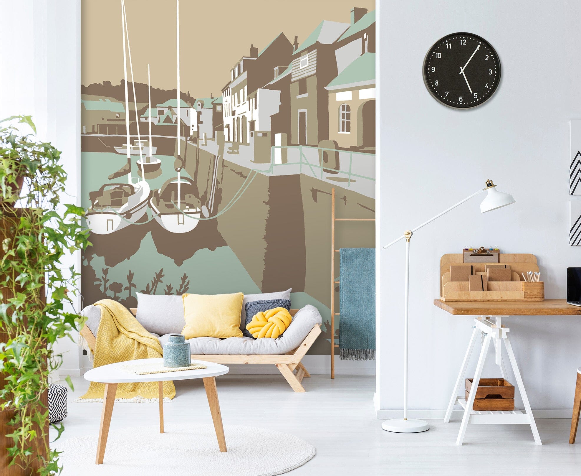 3D Padstow 1033 Steve Read Wall Mural Wall Murals Wallpaper AJ Wallpaper 2