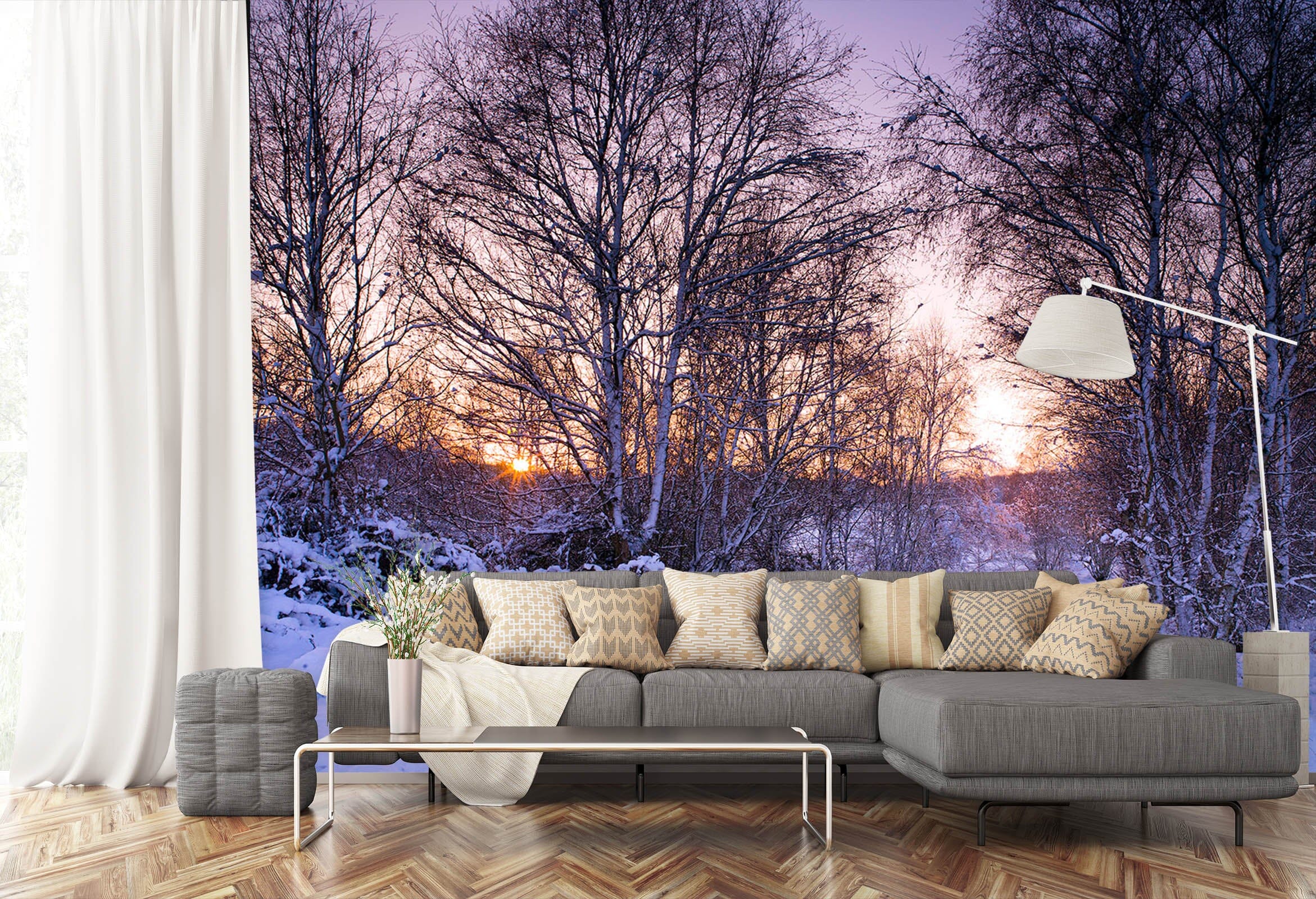 3D Forest After Snow 1402 Assaf Frank Wall Mural Wall Murals Wallpaper AJ Wallpaper 2