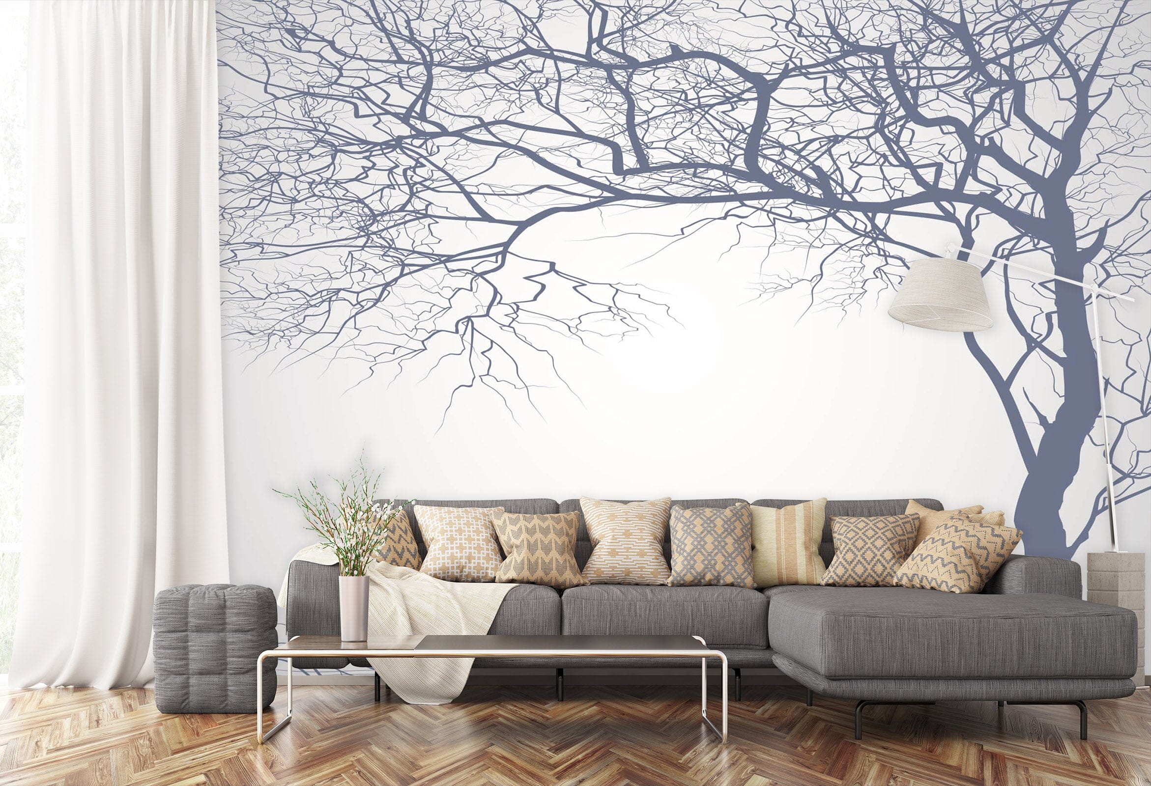 3D Dead Tree 1410 Wall Murals Wallpaper AJ Wallpaper 2