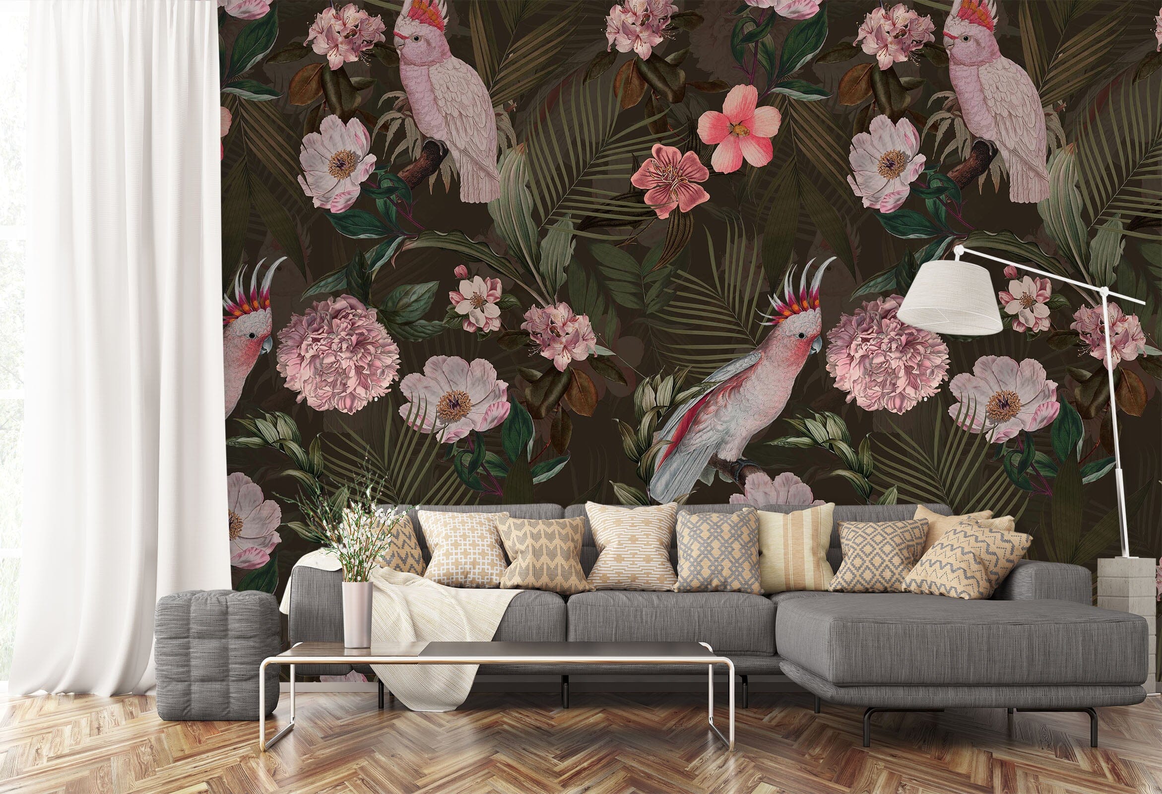 3D Rose Wall 130 Uta Naumann Wall Mural Wall Murals Wallpaper AJ Wallpaper 2