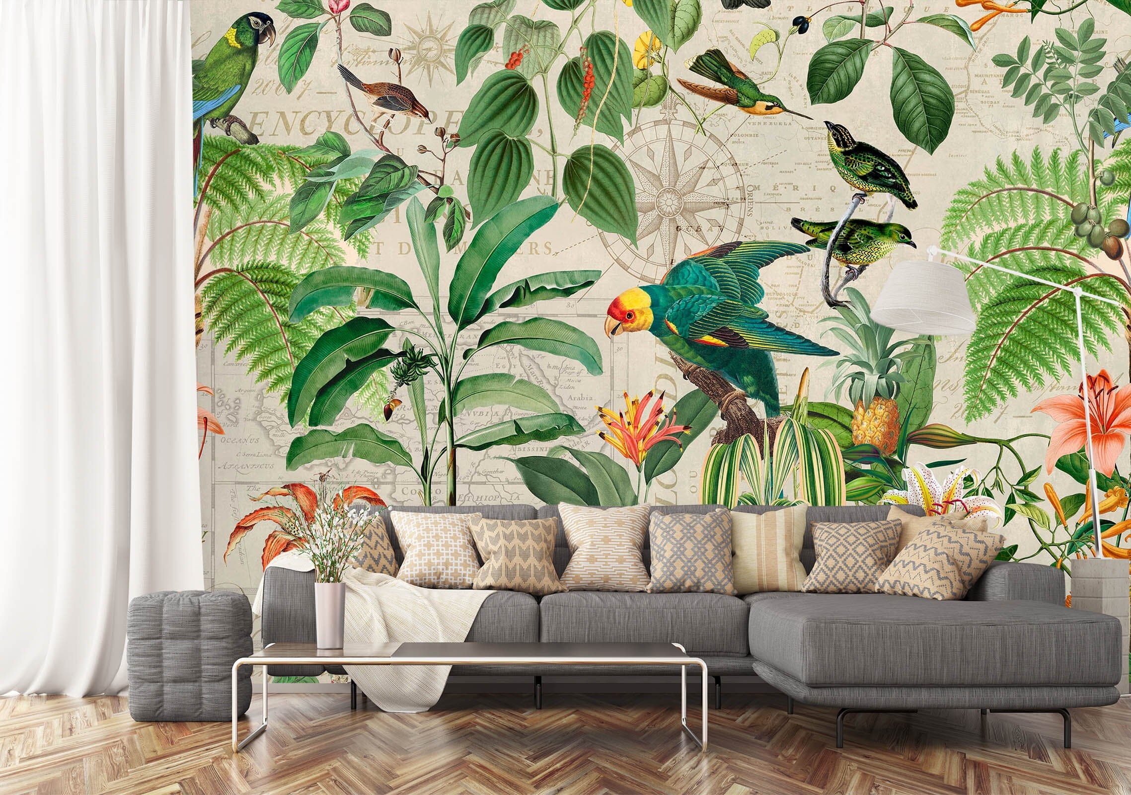 3D Kingdom Of Birds 1425 Andrea haase Wall Mural Wall Murals Wallpaper AJ Wallpaper 2