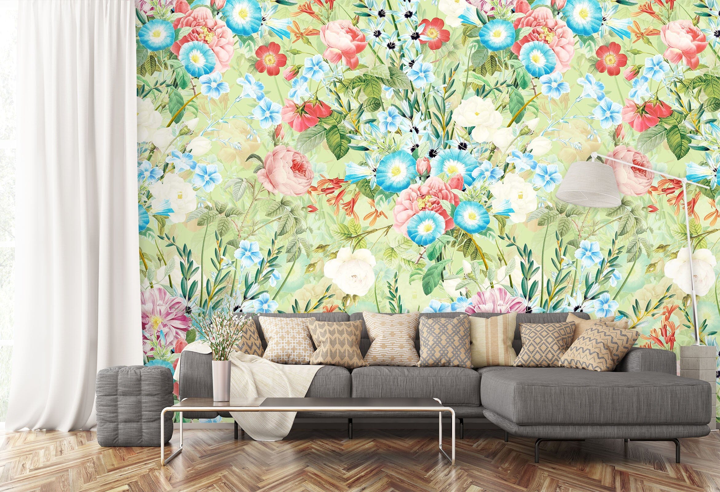 3D Summer Painting 140 Uta Naumann Wall Mural Wall Murals Wallpaper AJ Wallpaper 2