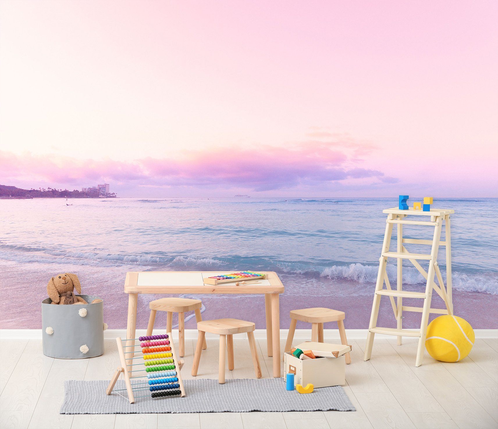 3D Beautiful Sea View 107 Noirblanc777 Wall Mural Wall Murals Wallpaper AJ Wallpaper 2