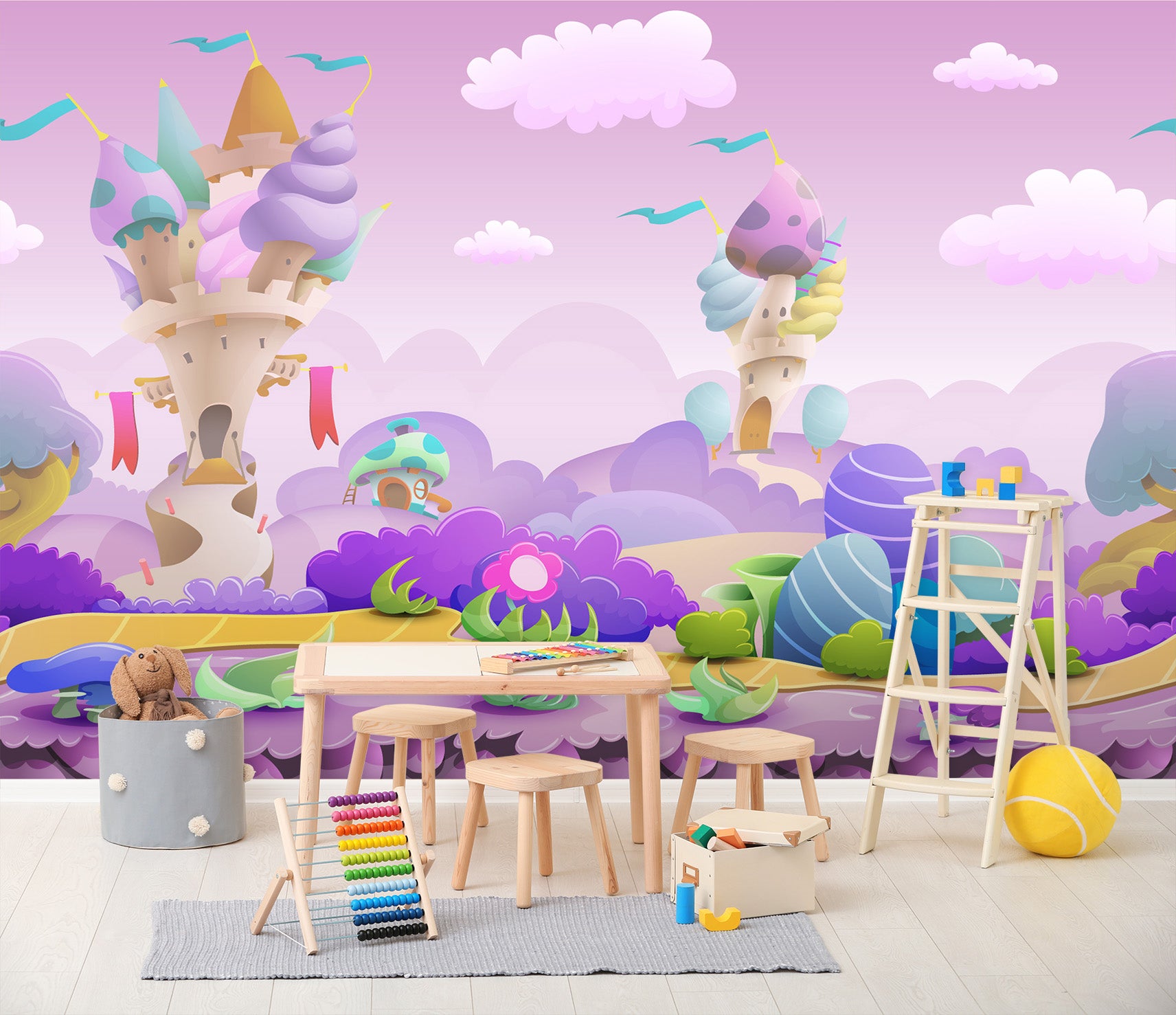 3D Villa Ice Cream 261 Wall Murals