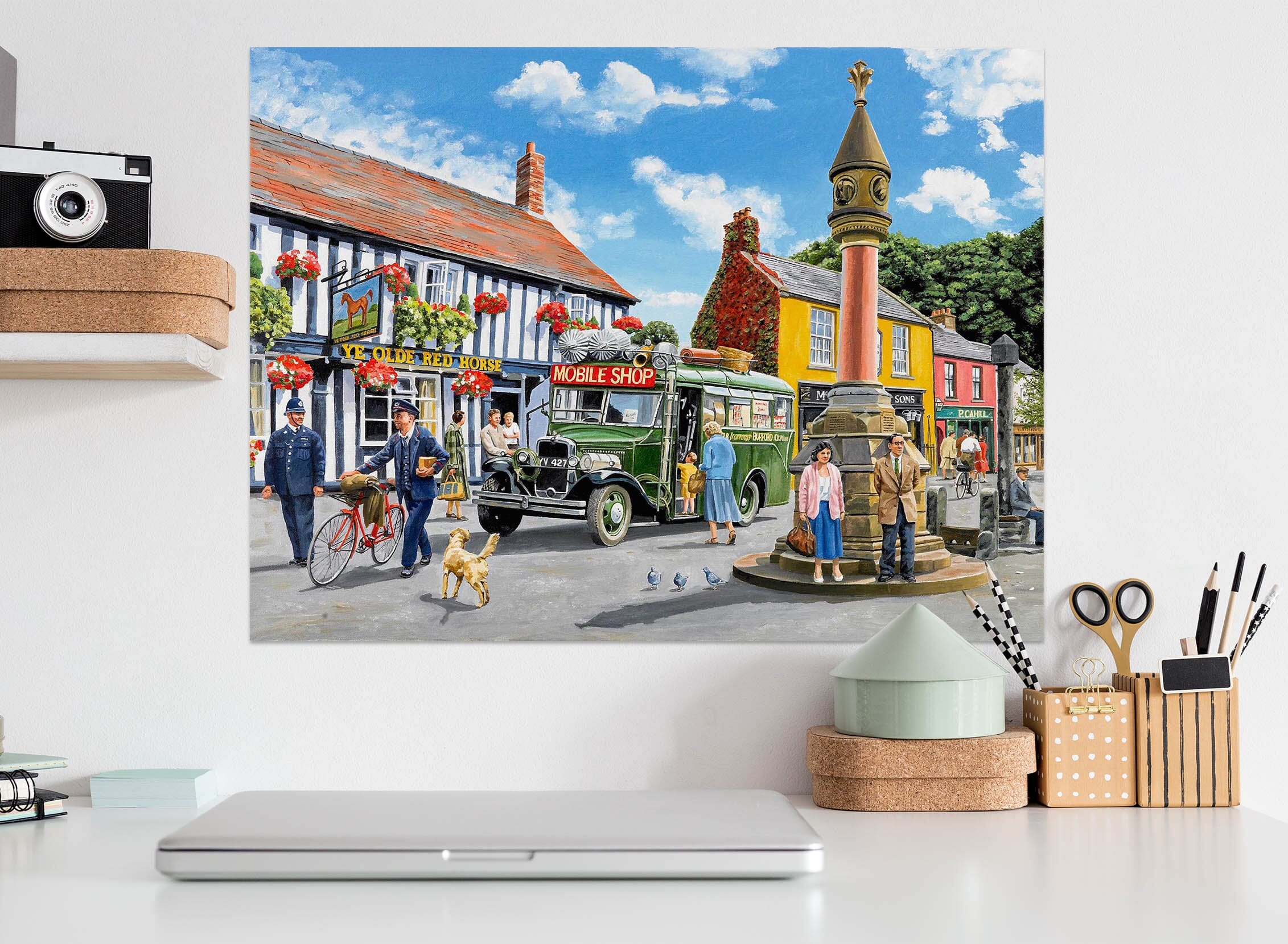 3D In The Market Place 041 Trevor Mitchell Wall Sticker Wallpaper AJ Wallpaper 2
