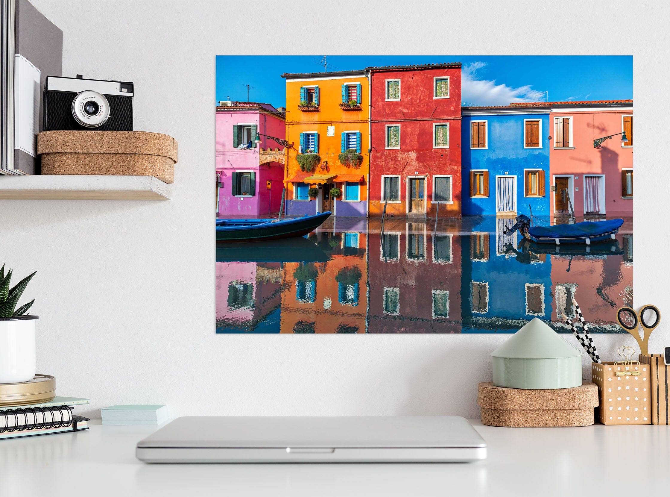 3D Color House 152 Marco Carmassi Wall Sticker Wallpaper AJ Wallpaper 2