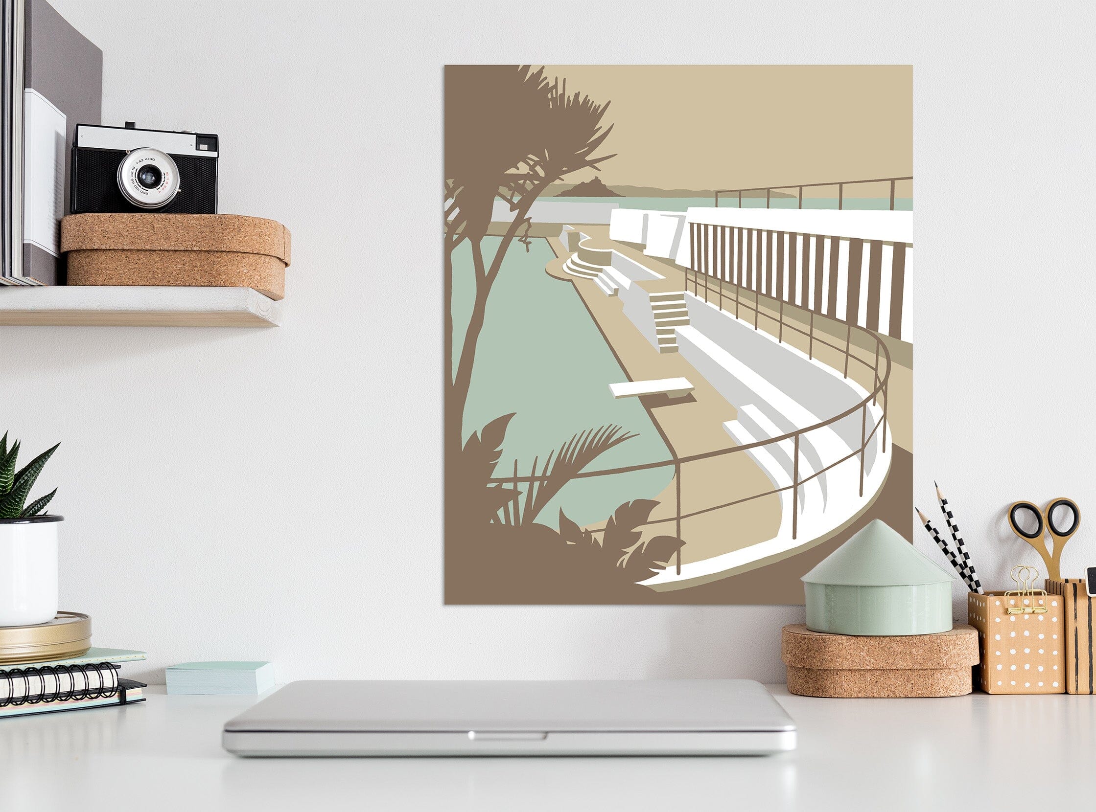 3D Penzance Pool 042 Steve Read Wall Sticker Wallpaper AJ Wallpaper 2