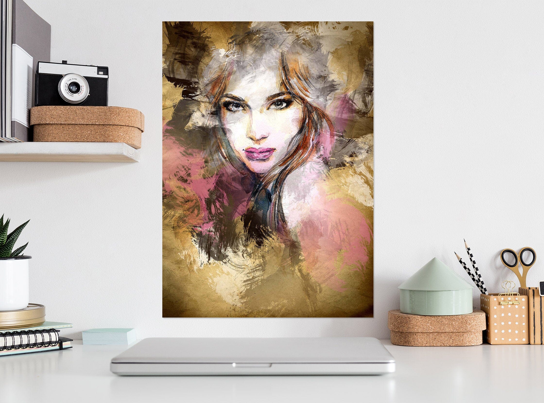 3D Graffiti Mature Woman 1008 Wall Sticker Wallpaper AJ Wallpaper 2