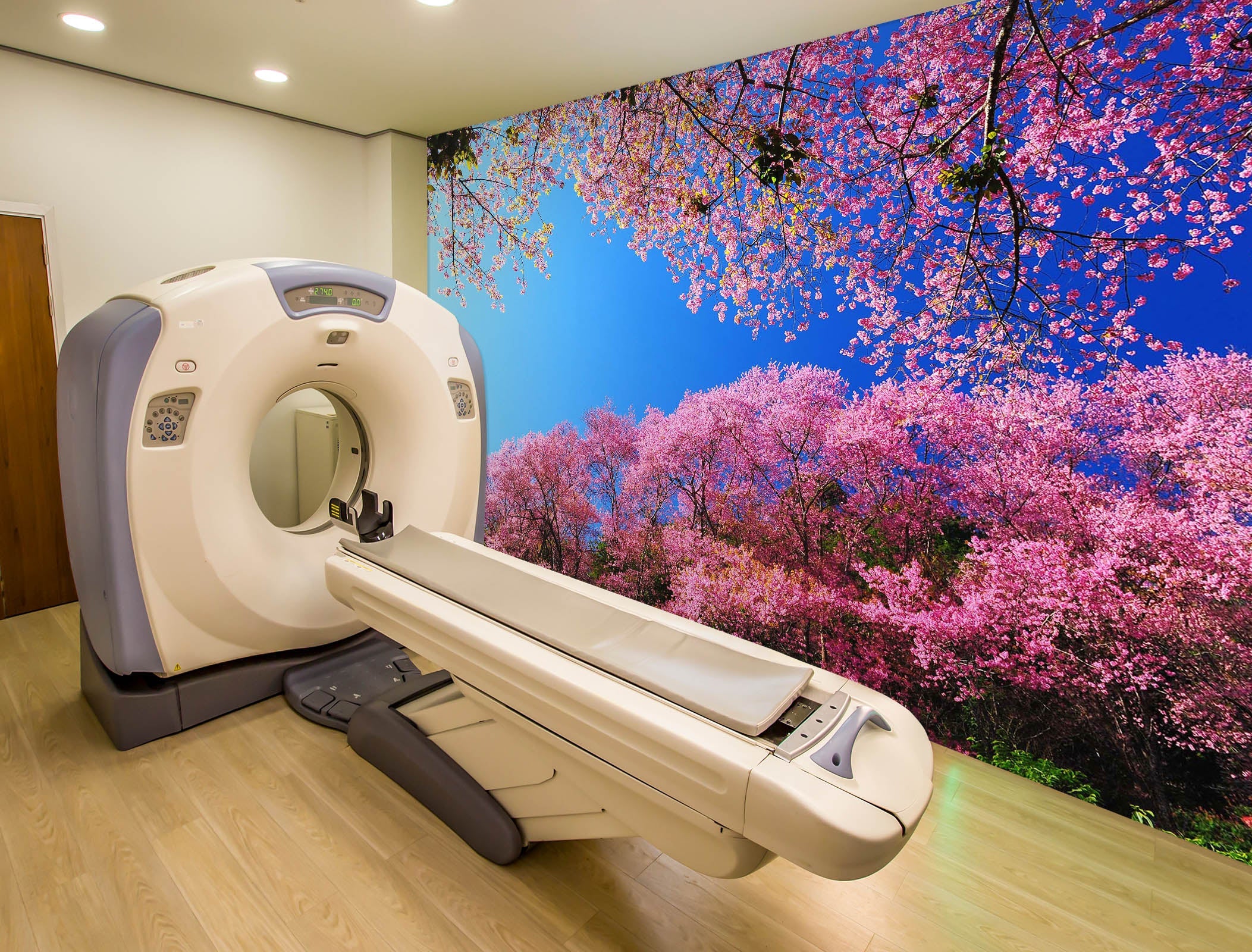 3D Peach Blossom 031 Wall Murals Wallpaper AJ Wallpaper 2