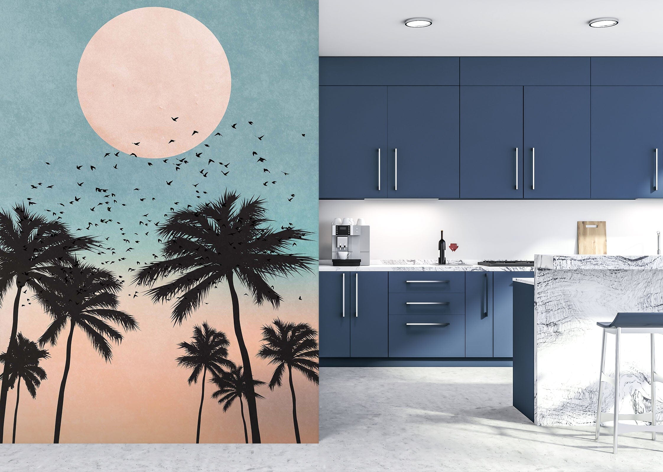 3D Sunrise 1414 Boris Draschoff Wall Mural Wall Murals Wallpaper AJ Wallpaper 2